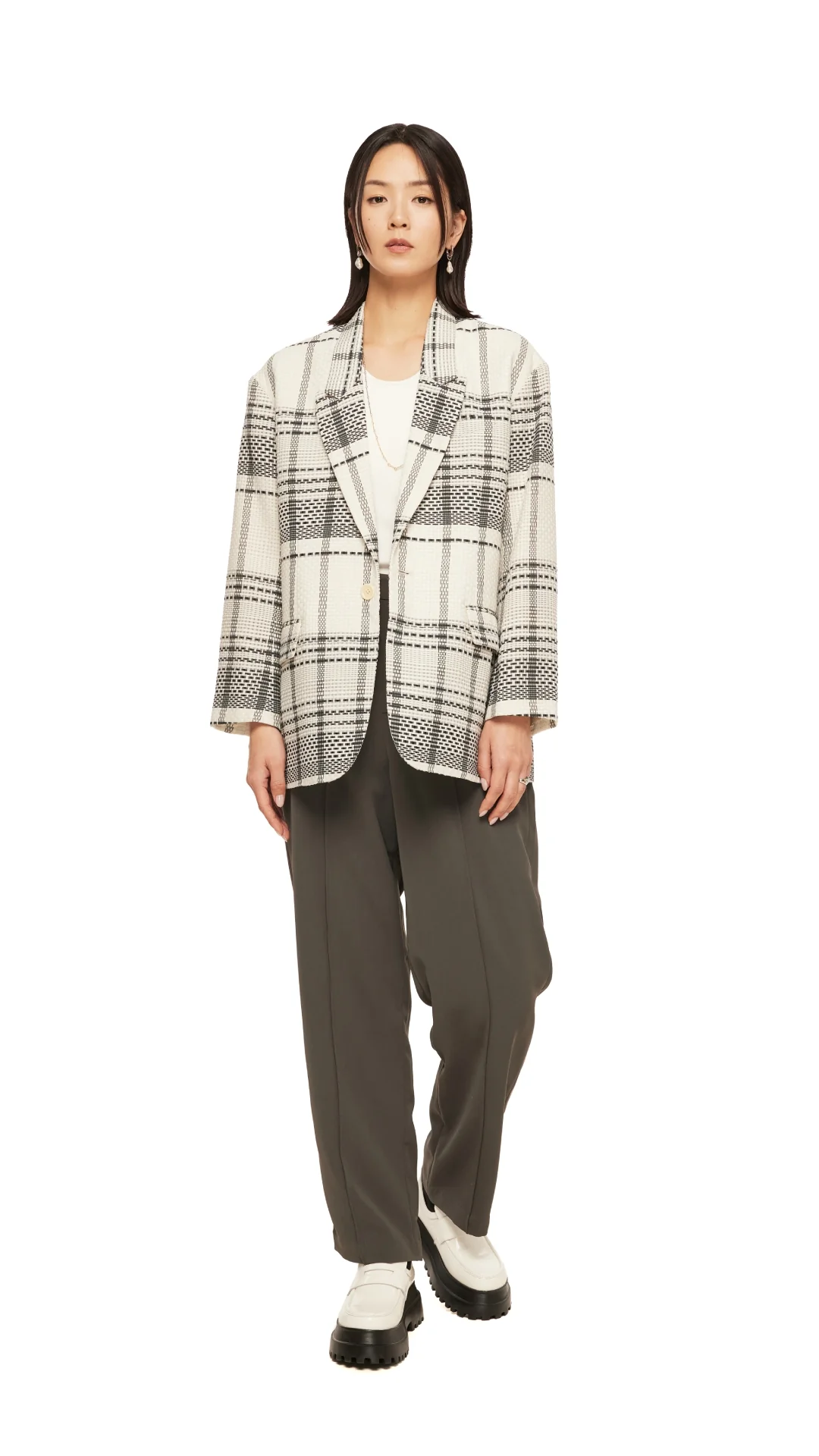 2 In 1 Straight Pants - Umamrii