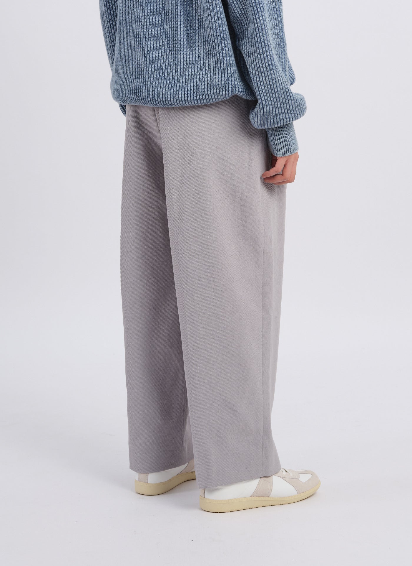 Solotex Garbardine (Work) Pleated WidePants (P-17) - Umamrii