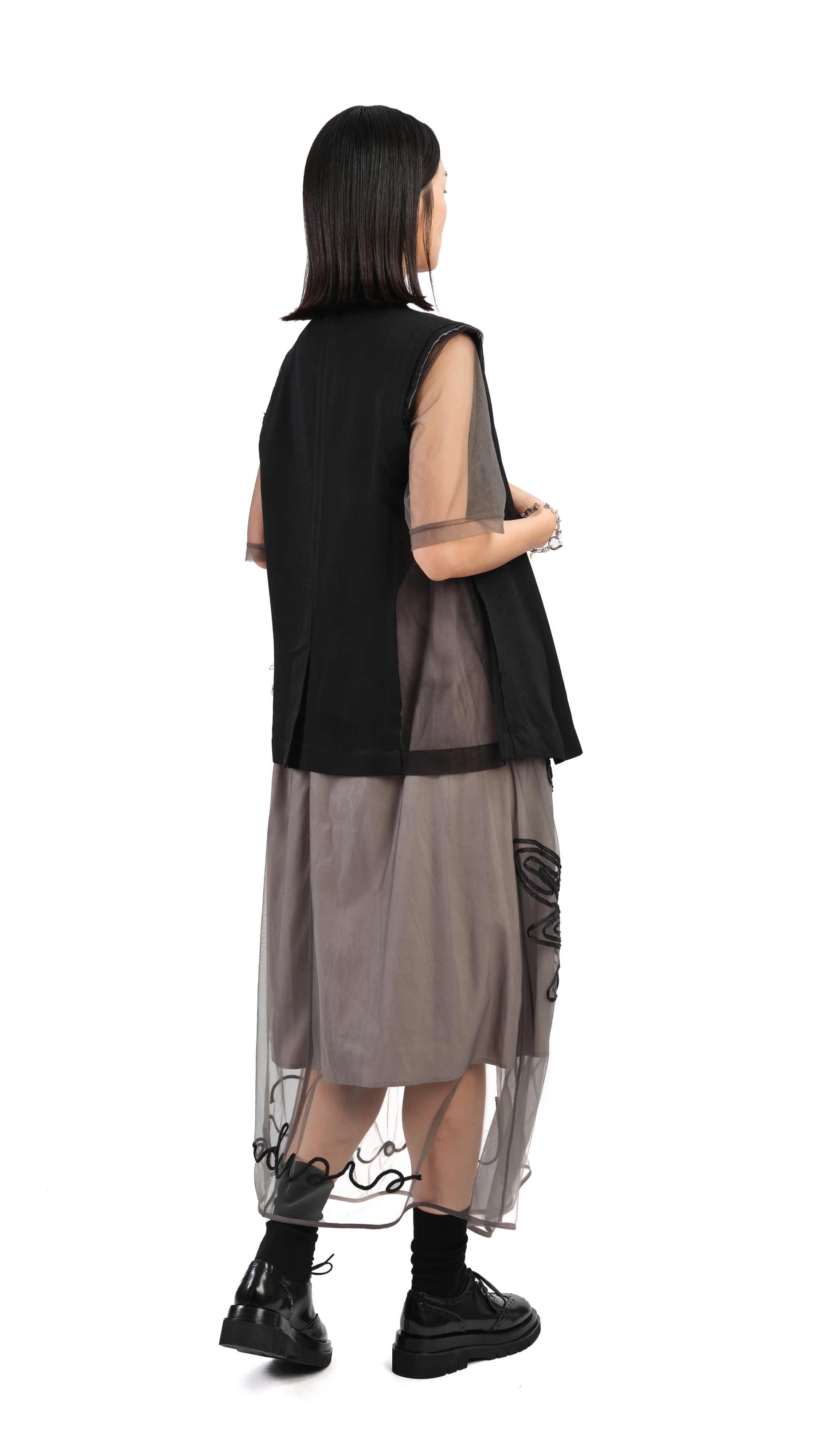 Mesh Waistcoat - Umamrii
