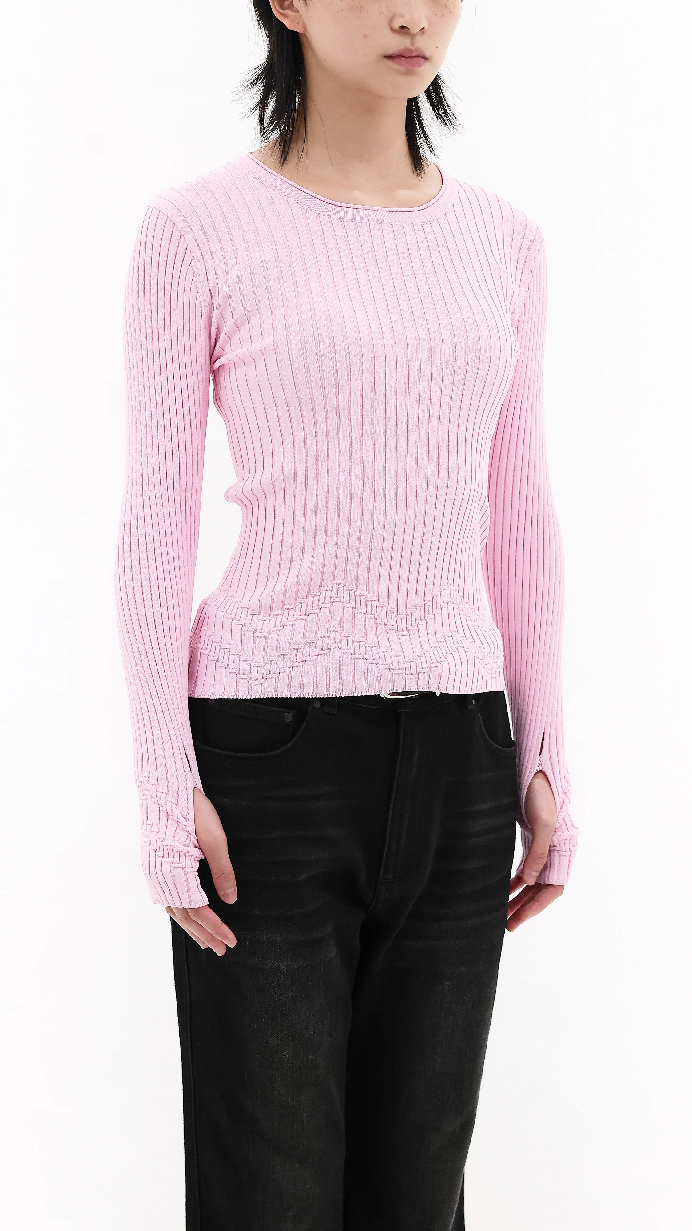 Fancy Knit Pullover - Umamrii