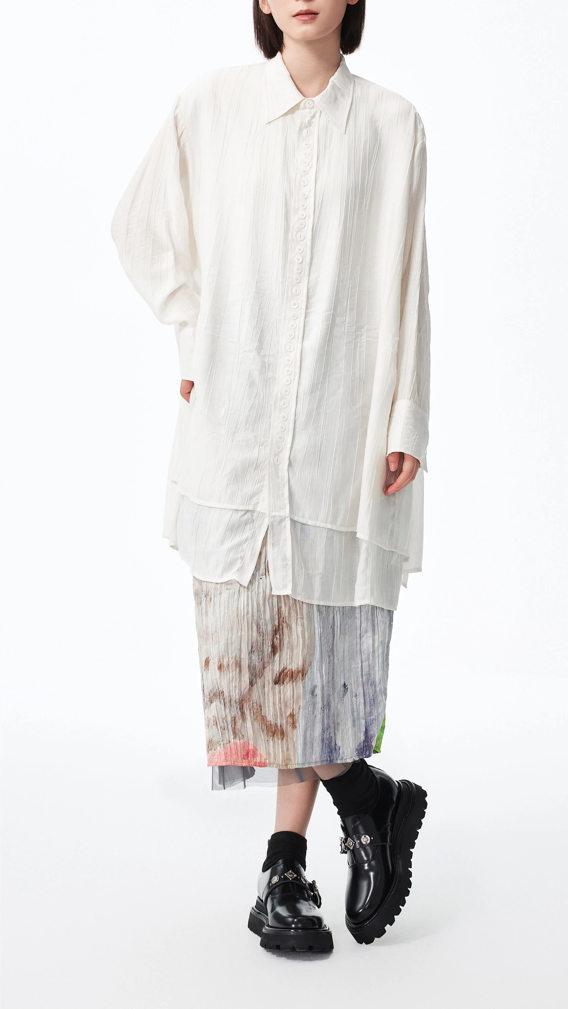 Crinkle Shirt - Umamrii