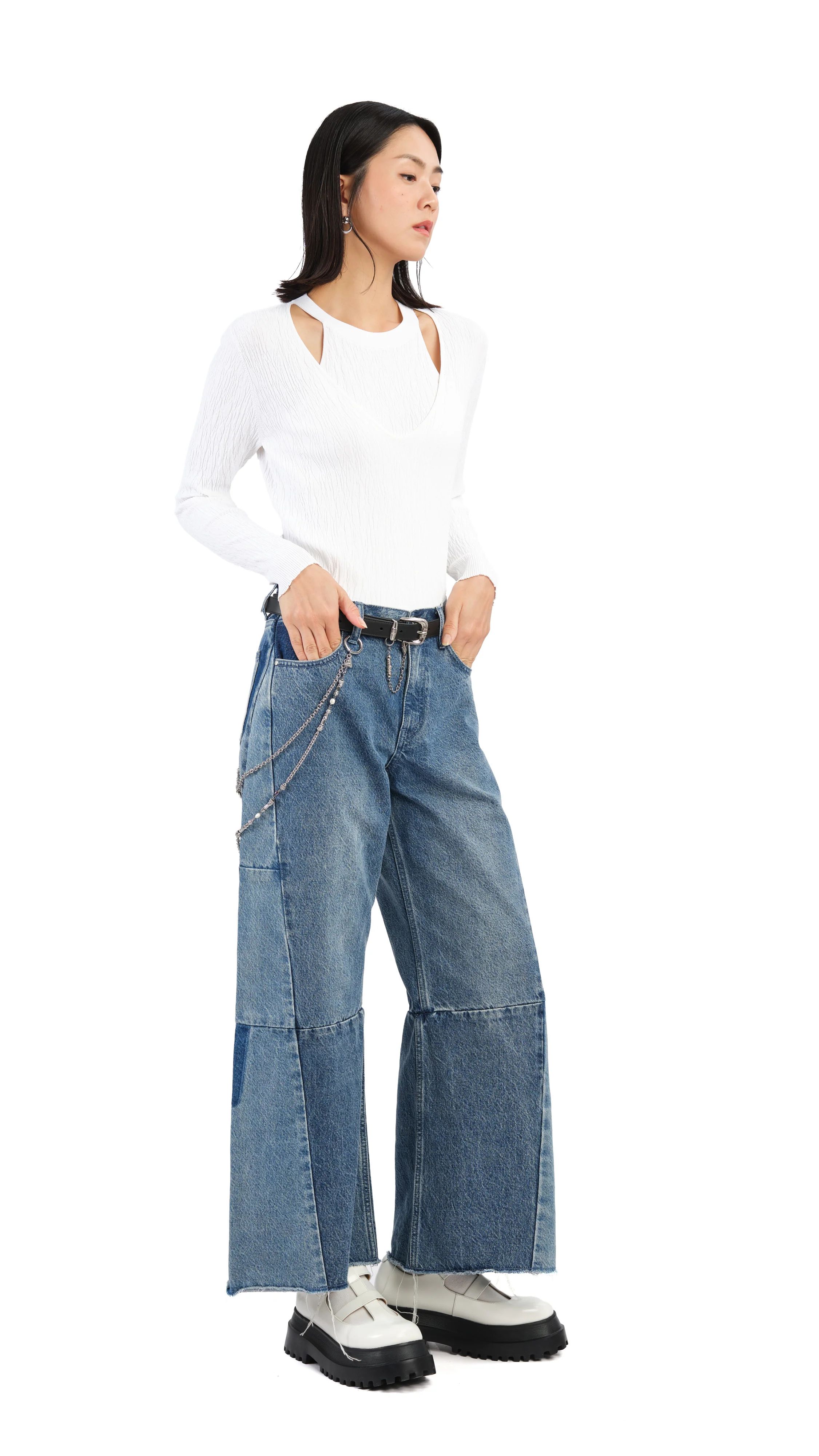 2 In 1 Knit Top - Umamrii