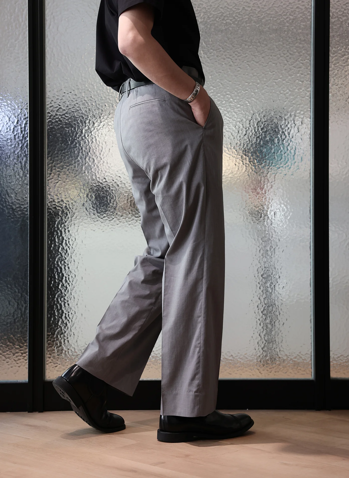 Coolmax Polyester Ramie Construction Suit Pants - Umamrii