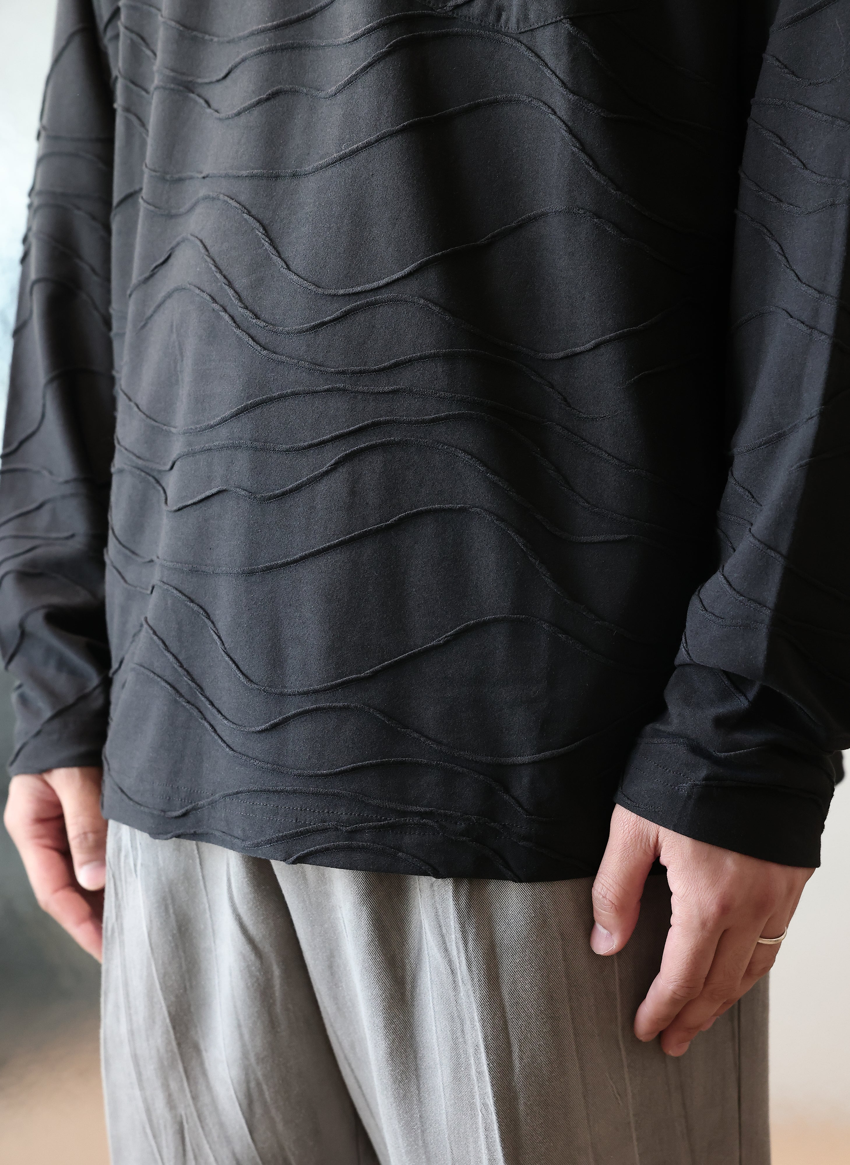 Long Sleeves Pocket Top - Umamrii