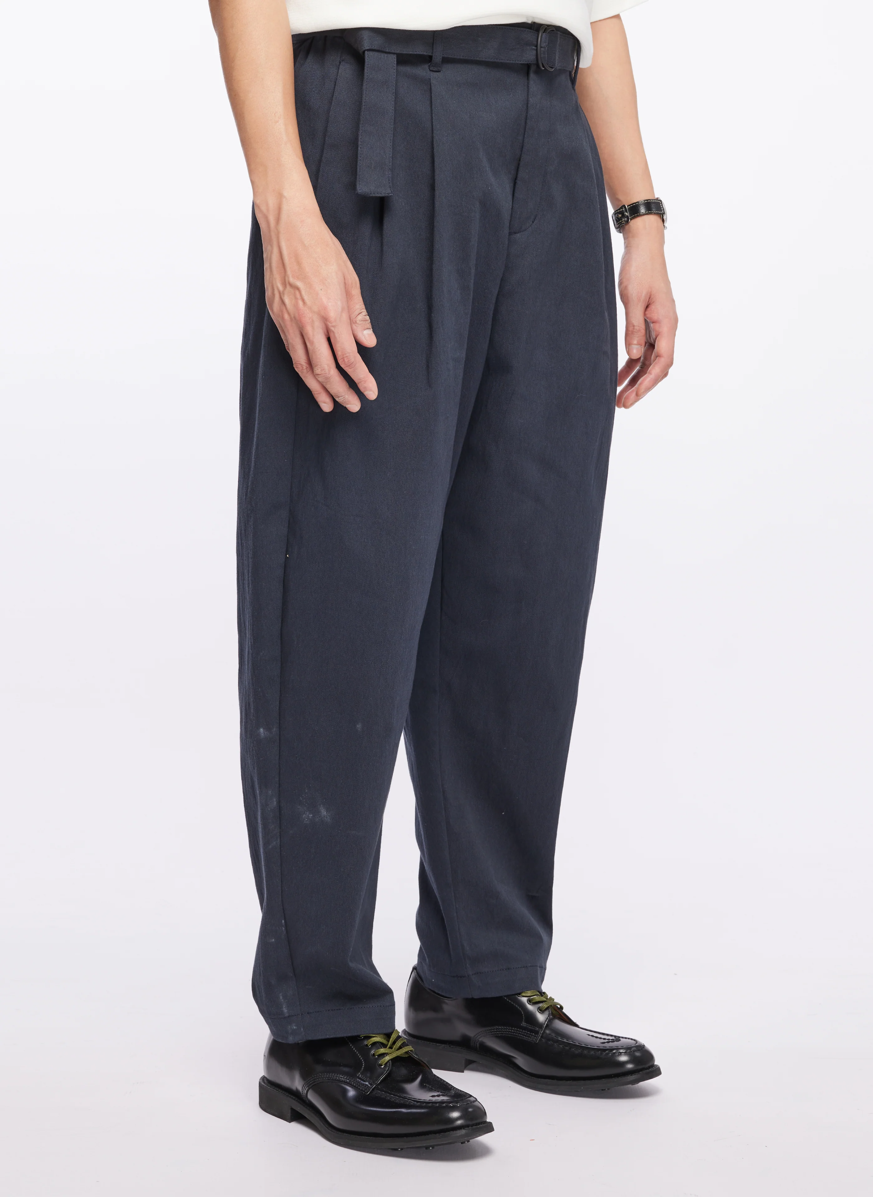 Cordura Cotton Nylon Wide Tapered Pants (P-12) - Umamrii