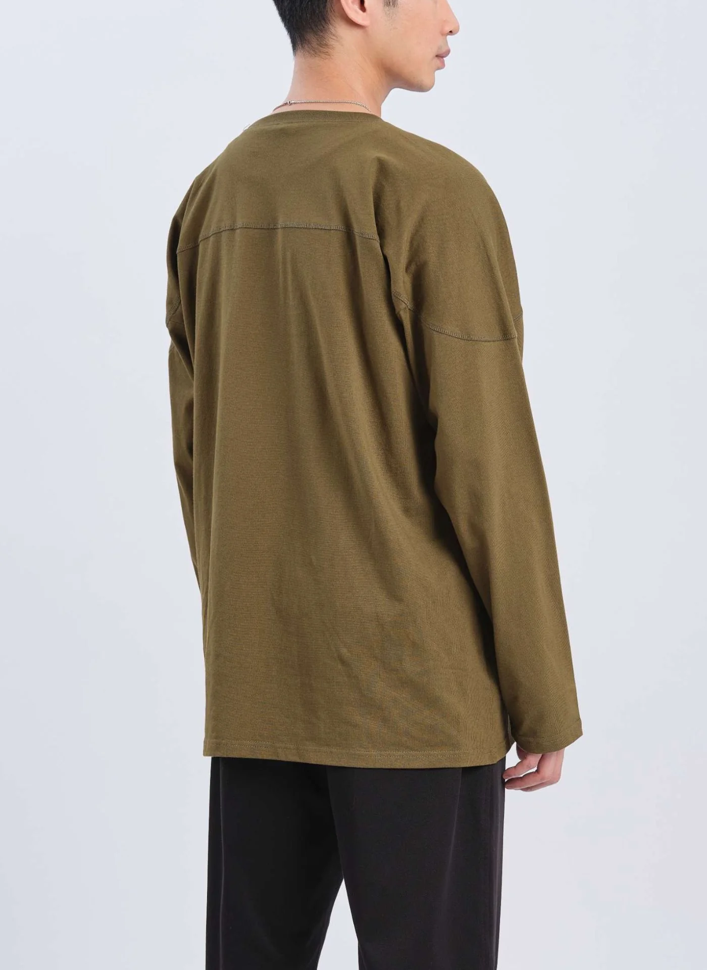 220G Cotton Jersey Long Sleeve Football Top - Umamrii