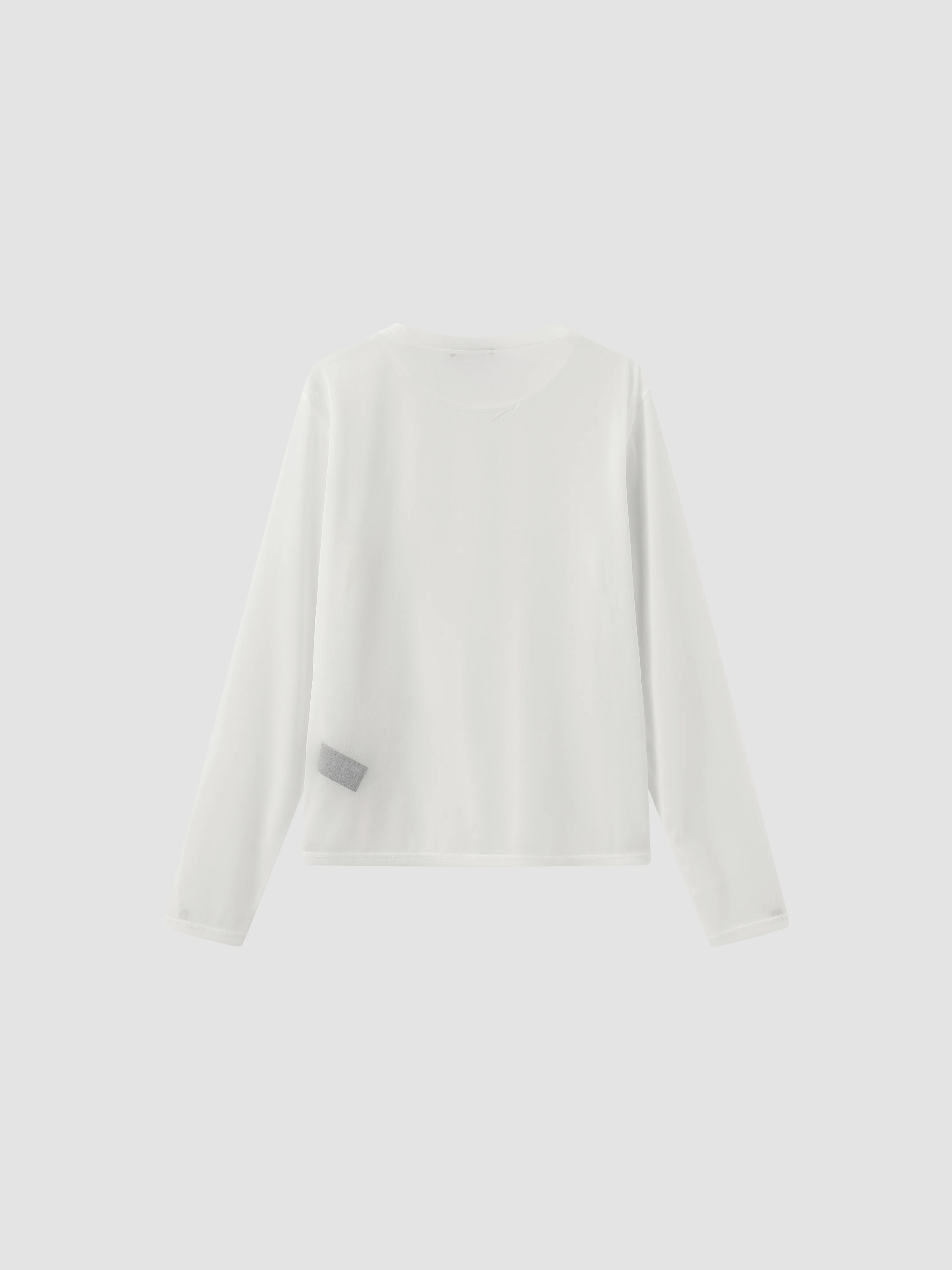 Mock-neck Sheer Top - Umamrii