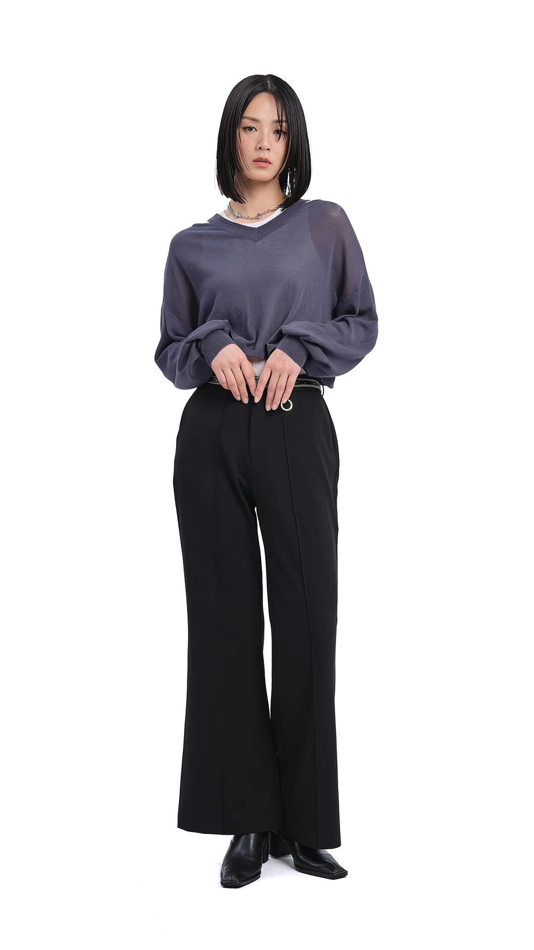 Cropped Sweater - Umamrii