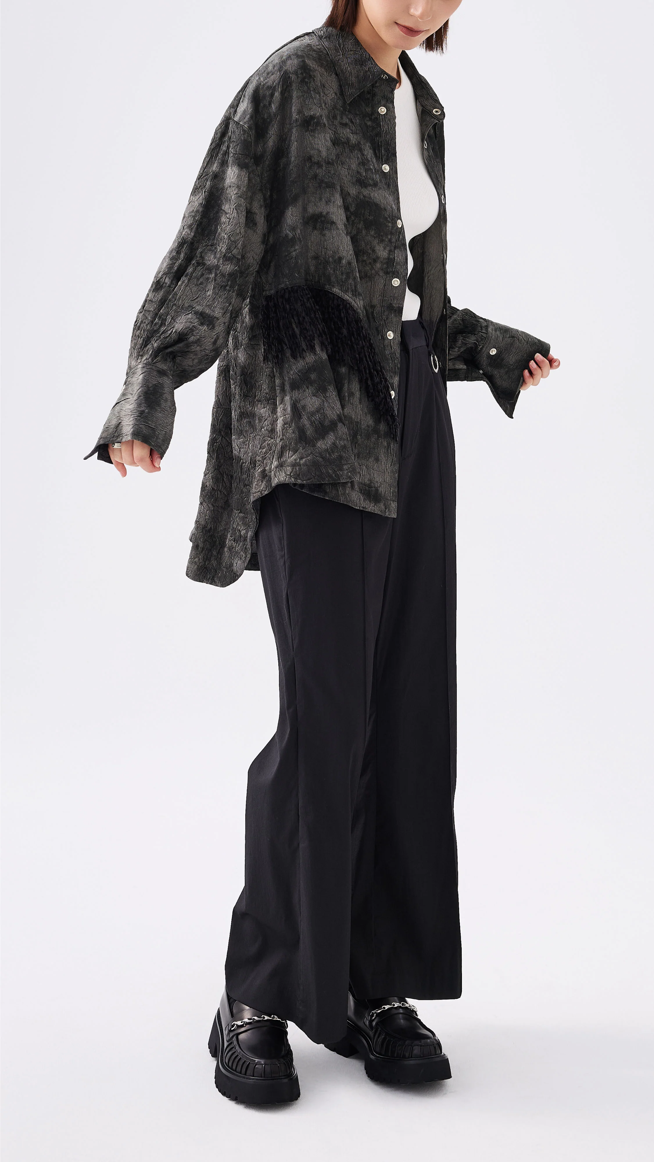 Side Hole Sailor Pants - Umamrii