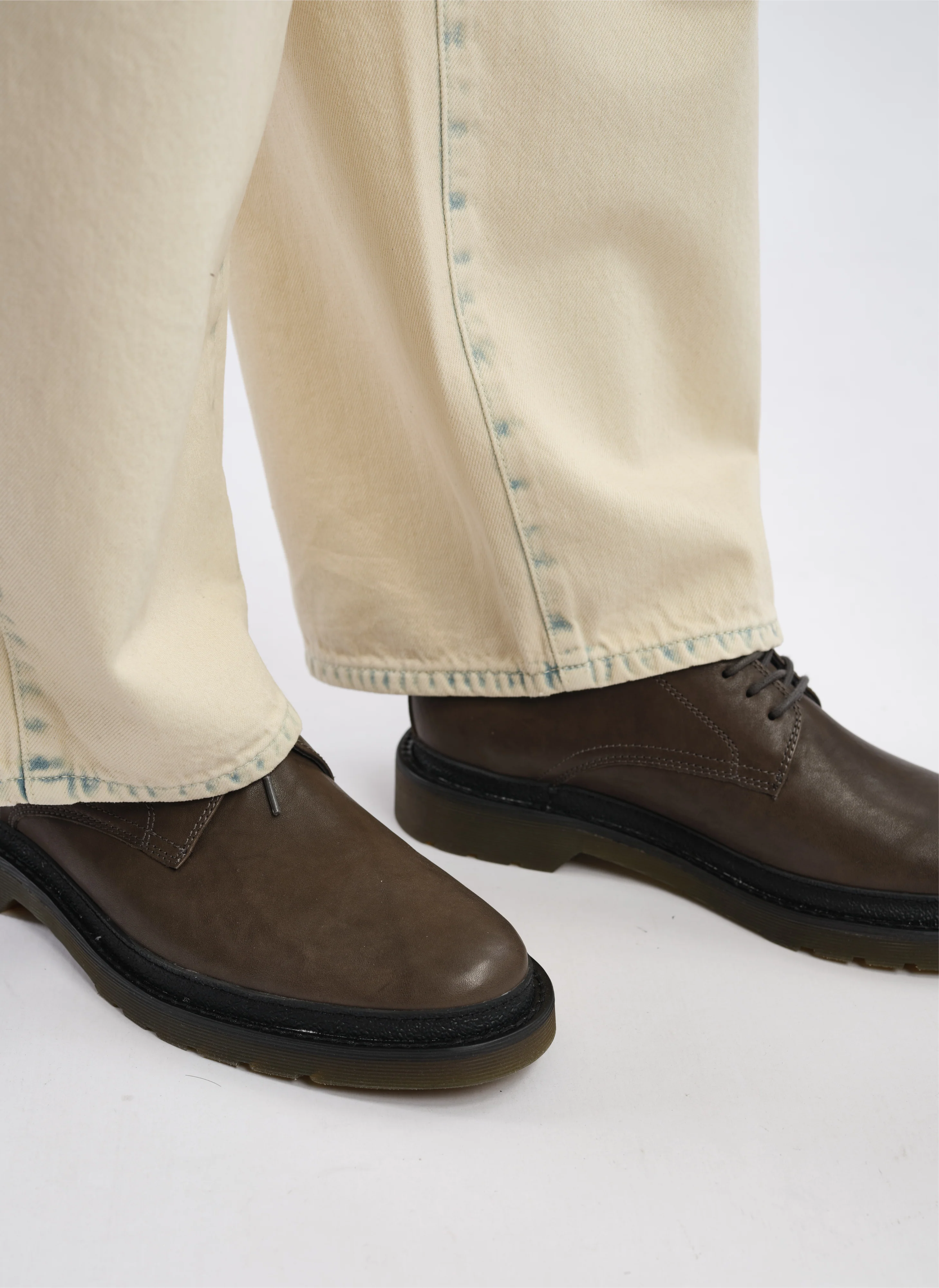 Leather Derby Shoes - Umamrii