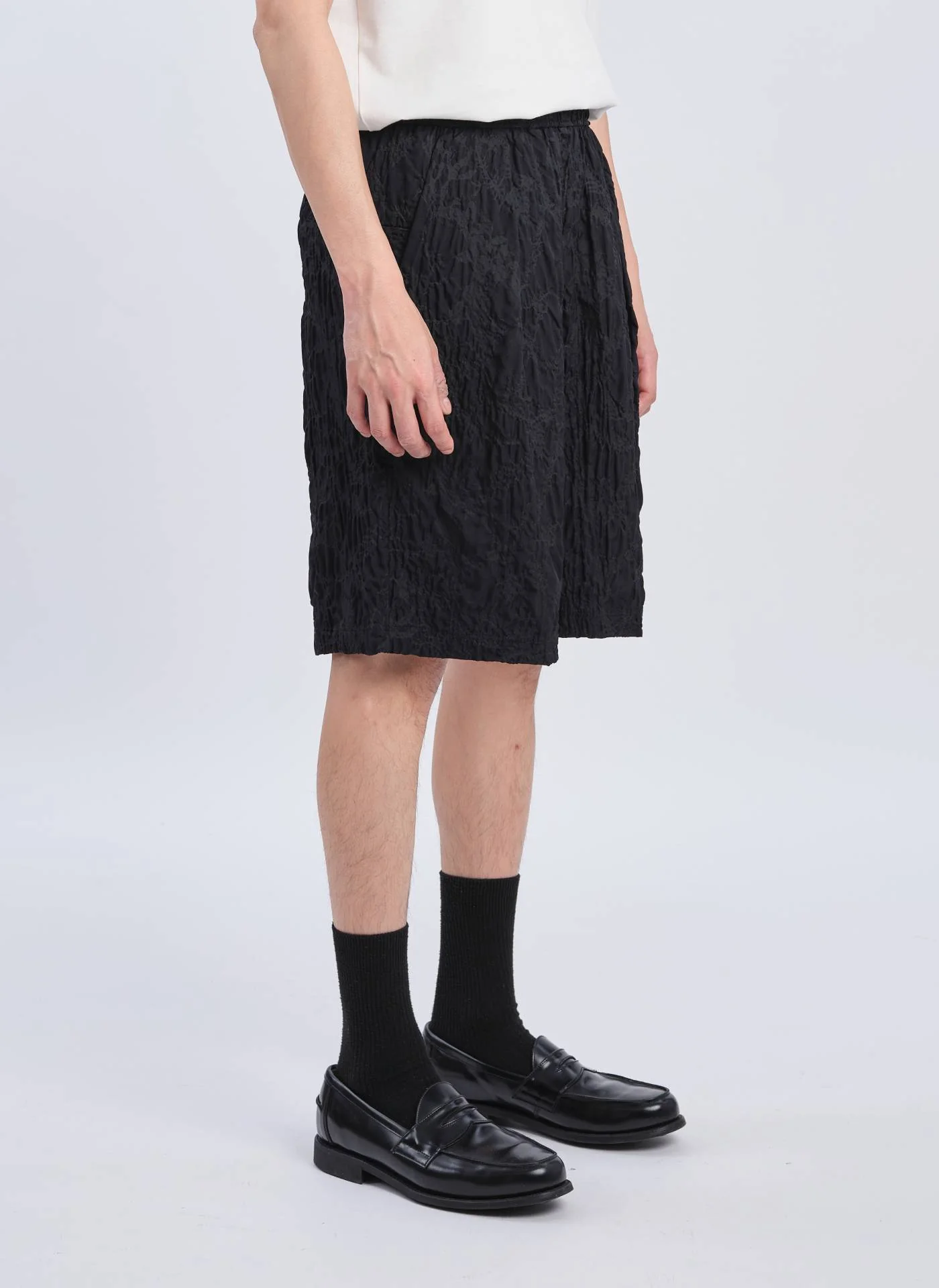 Nylon Embossed Shorts - Umamrii