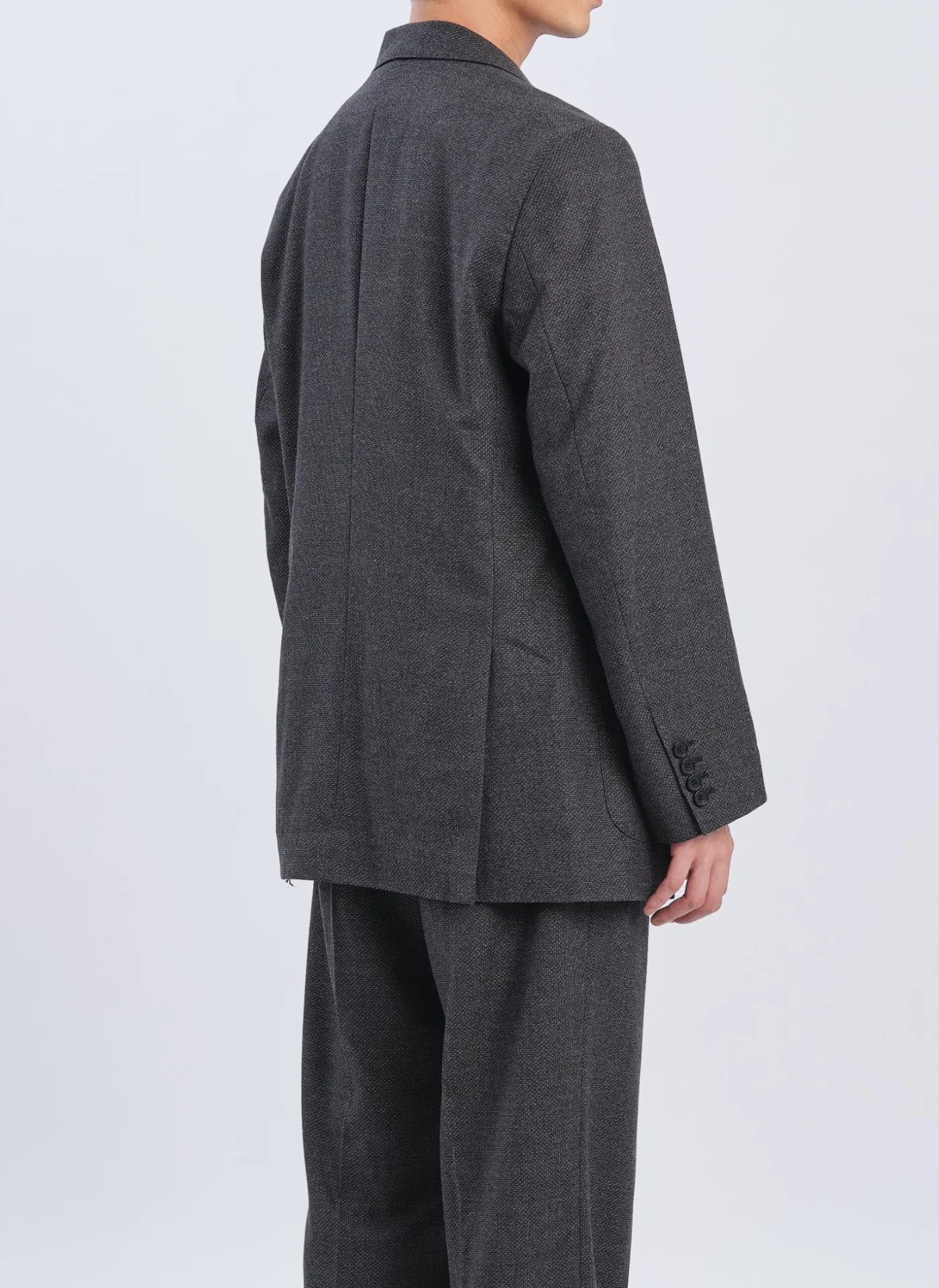 Marzotto Wool Full Constructed Single Breasted Suit Blazer - Umamrii