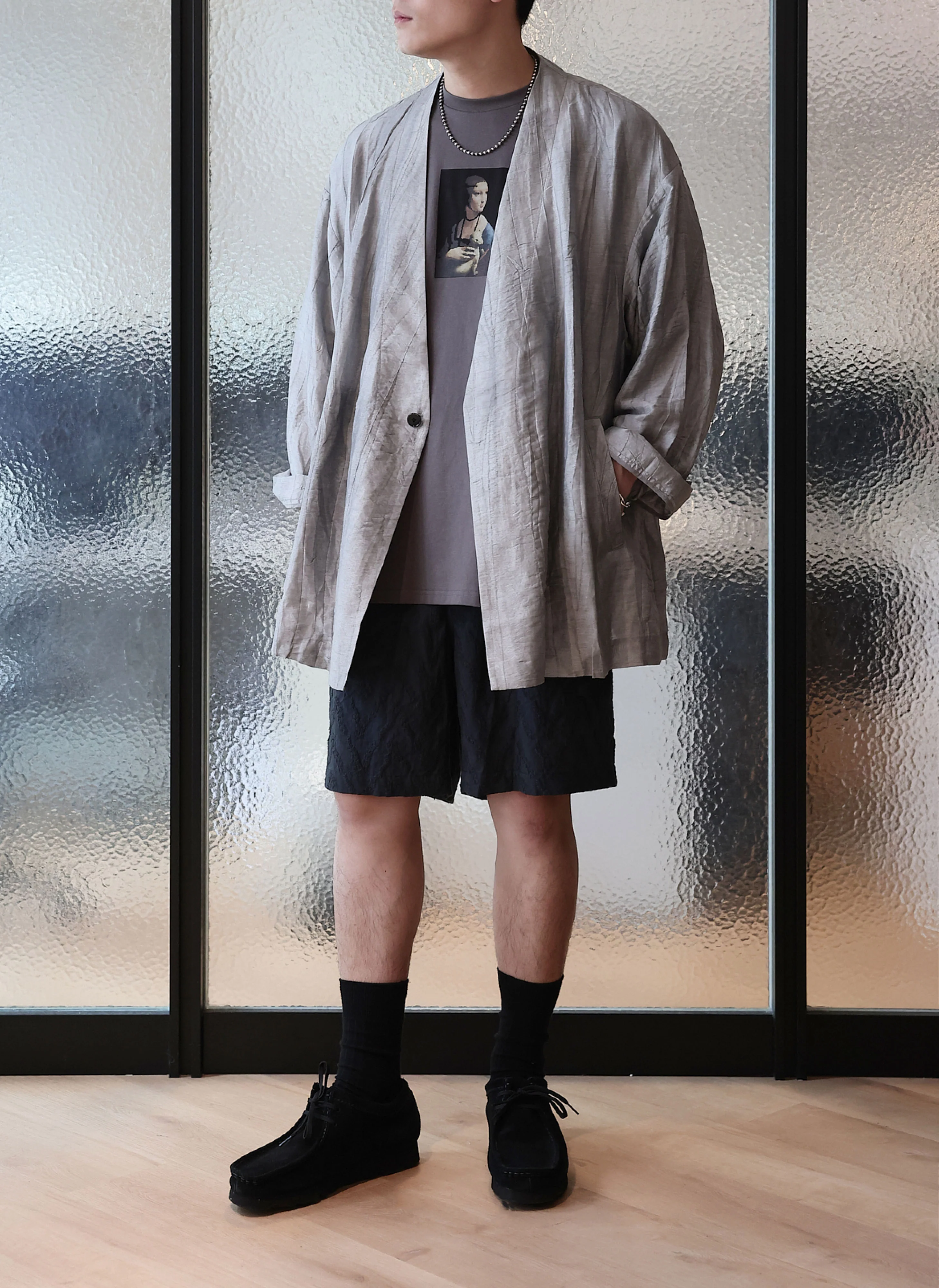 Cotton Embroidery Short - Umamrii