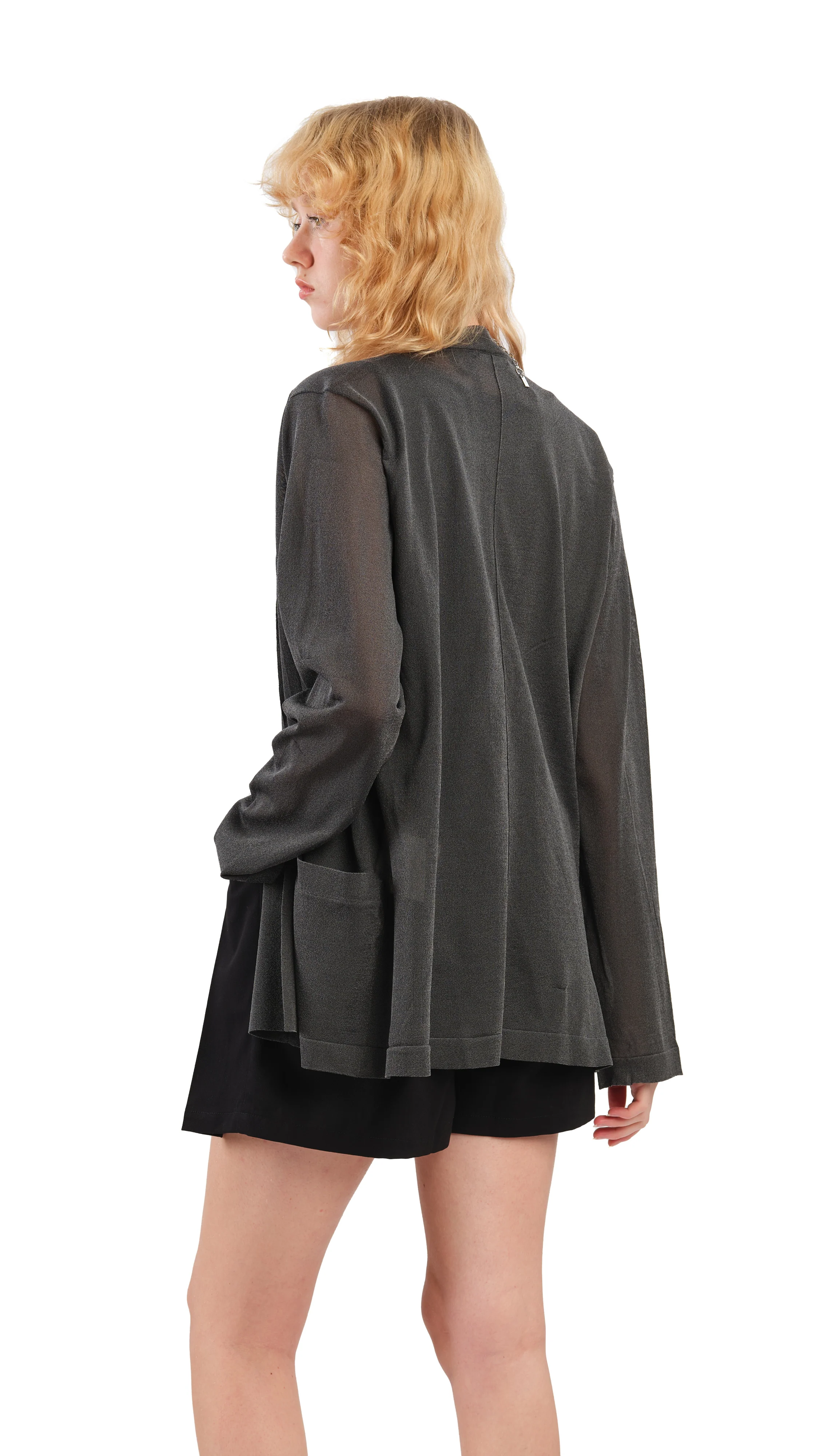 Sheer Knit Blazer - Umamrii