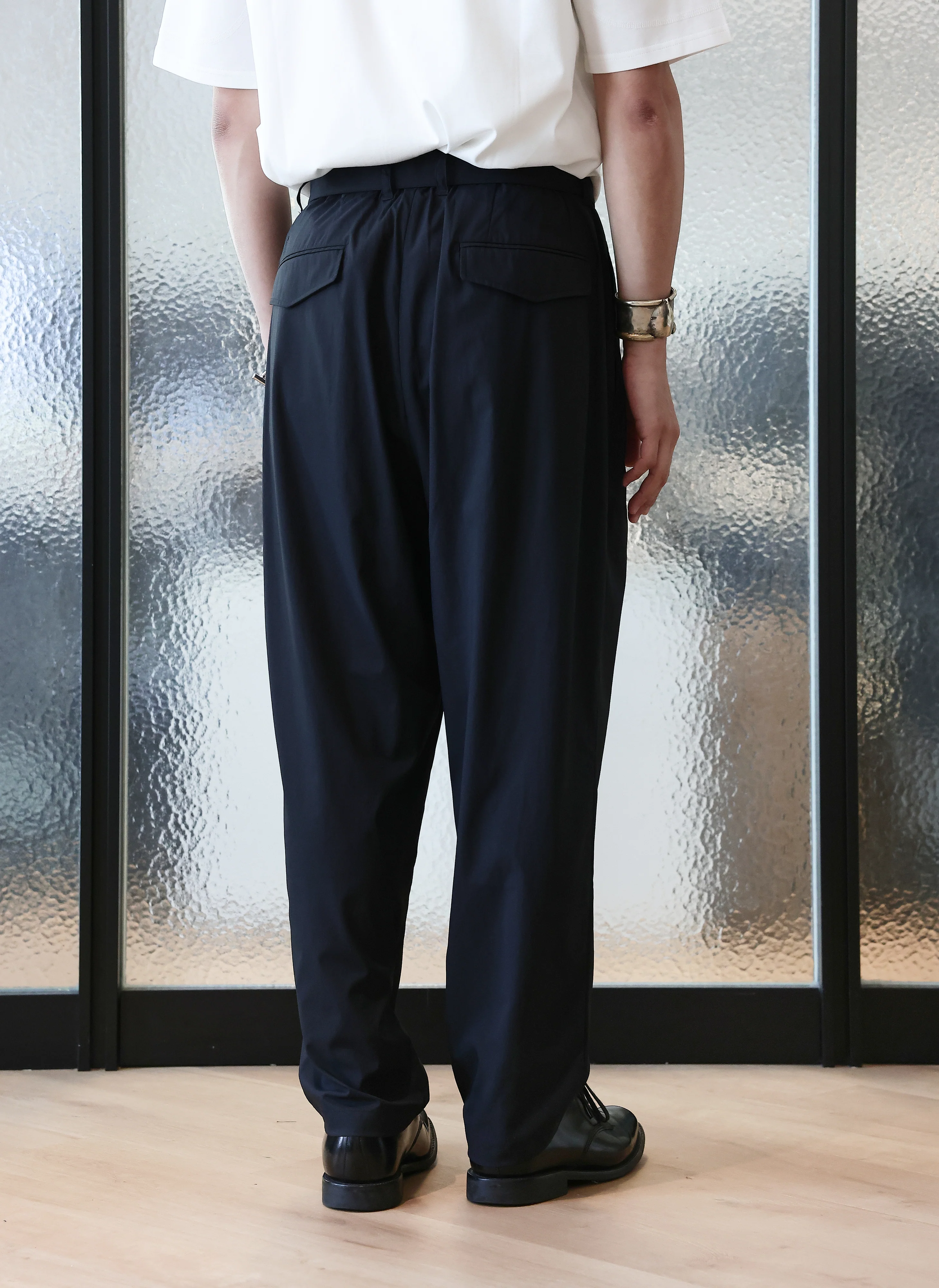 Ripstop Wide Tapered Pants - Umamrii