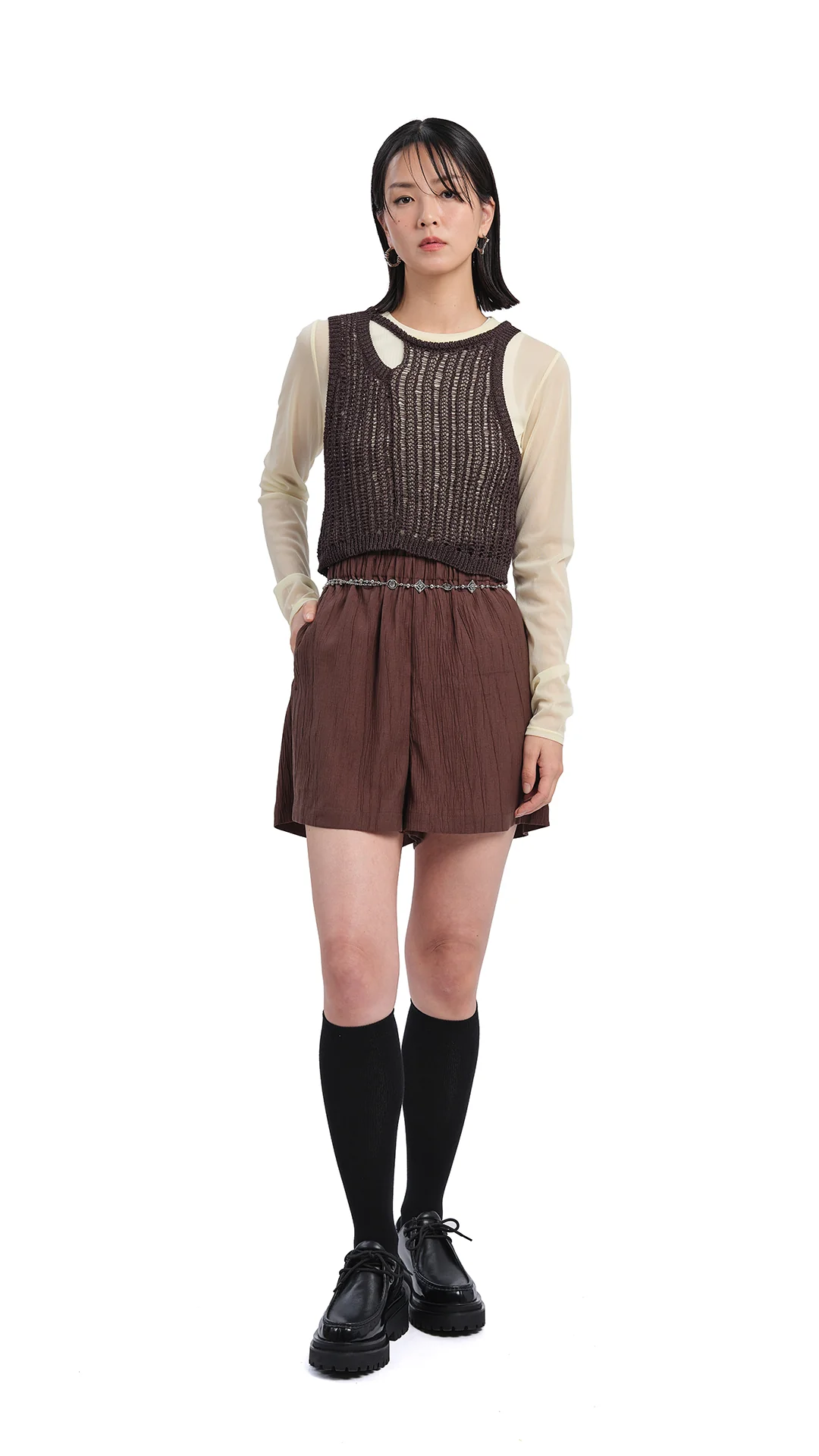 Creased Shorts - Umamrii