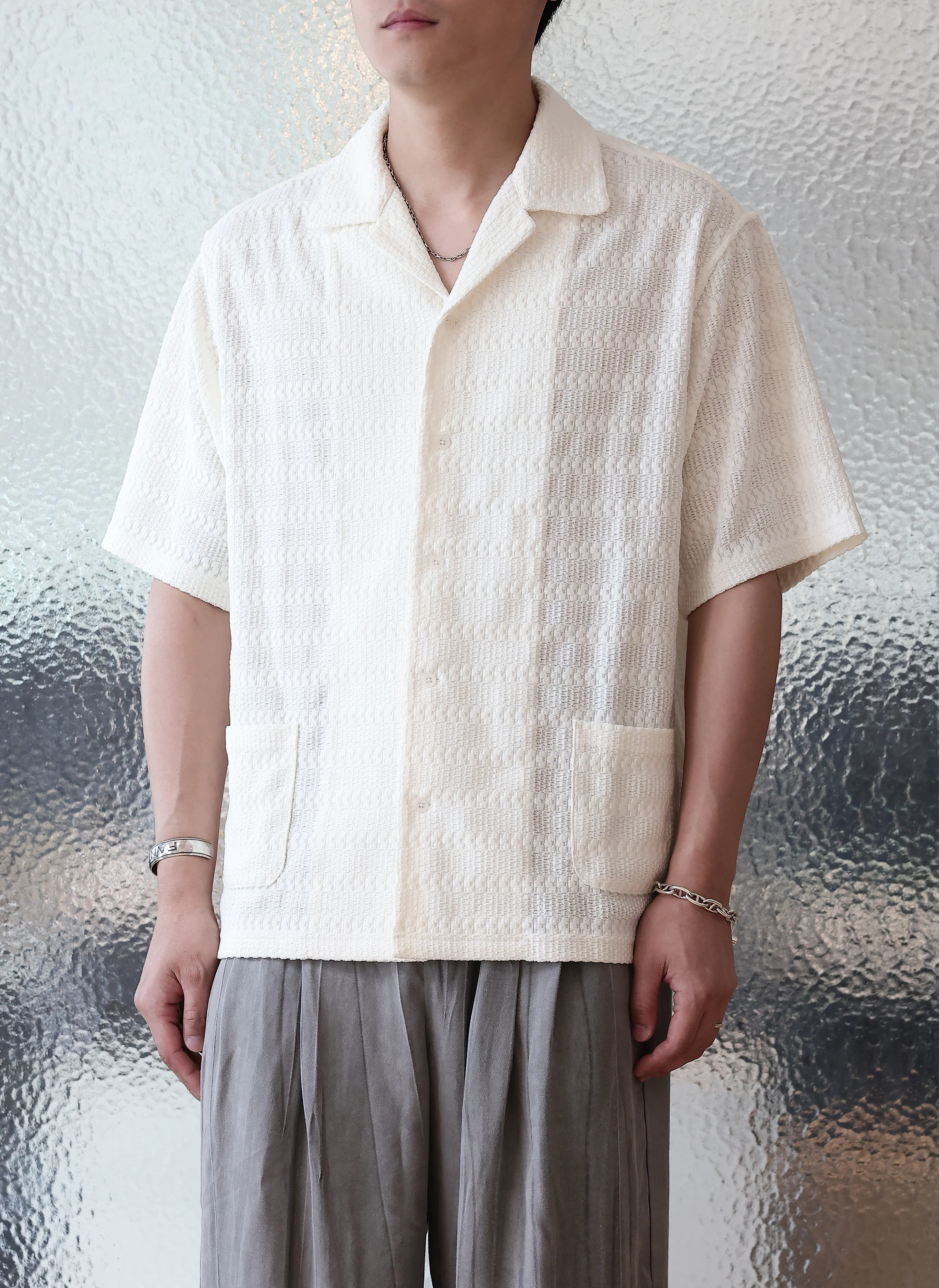 Open Collar Shirt - Umamrii