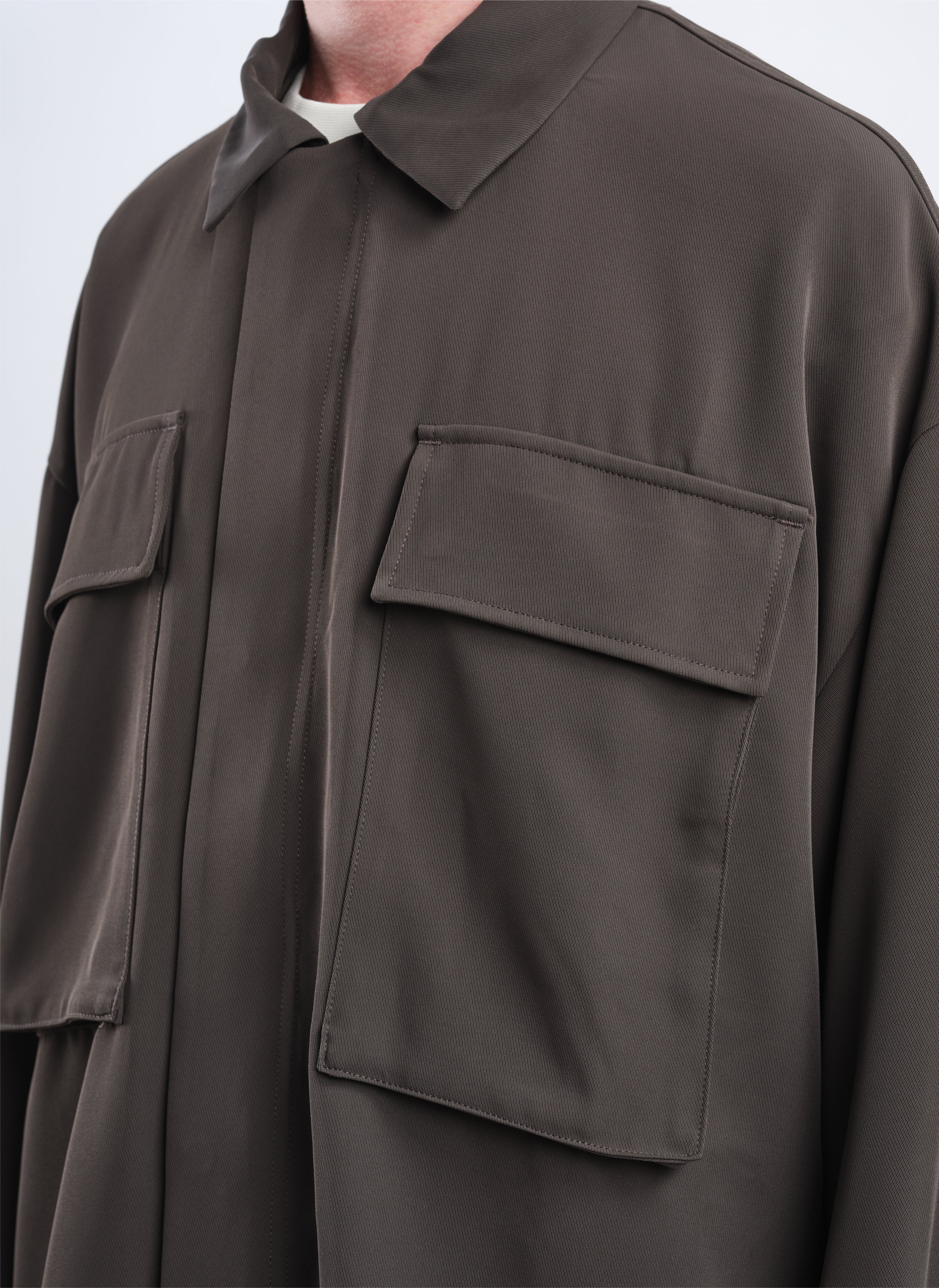 Shear Twill 2-Way Stretch Utlility Jacket - Umamrii