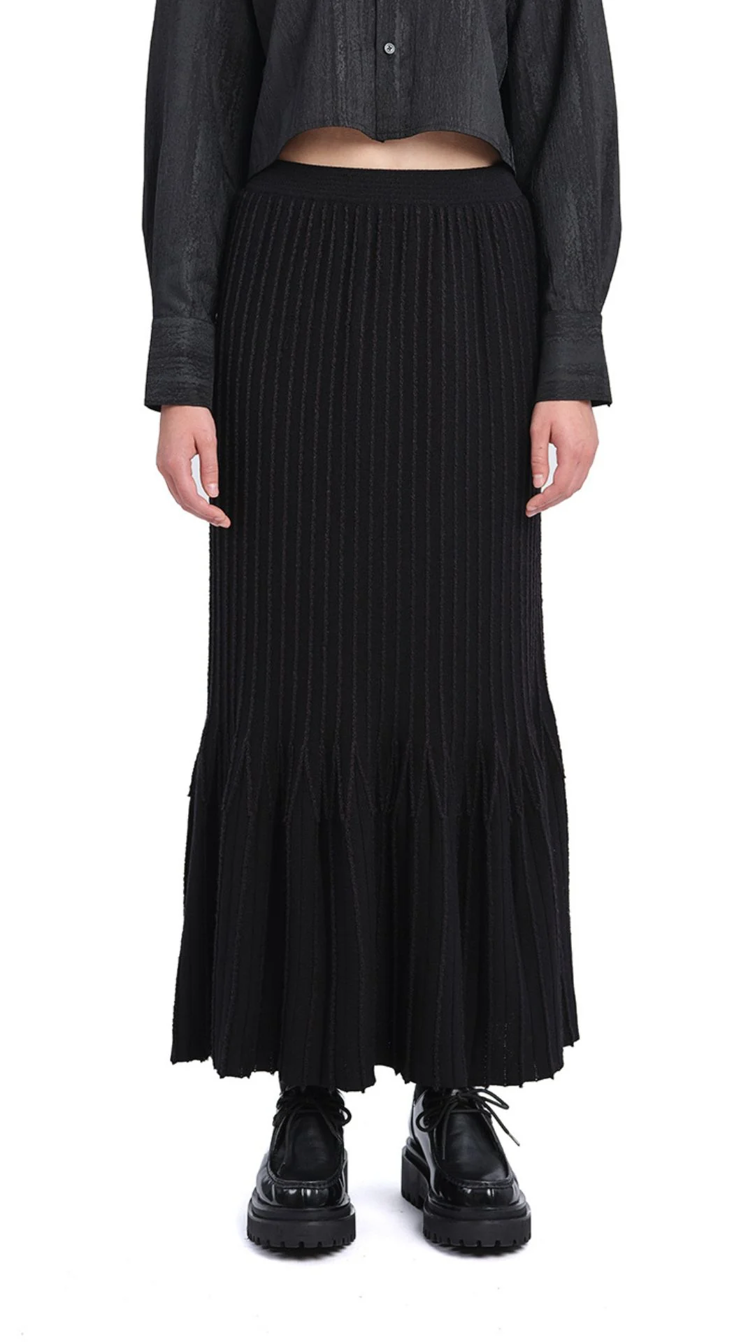 Knitted Fishtail Skirt - Umamrii