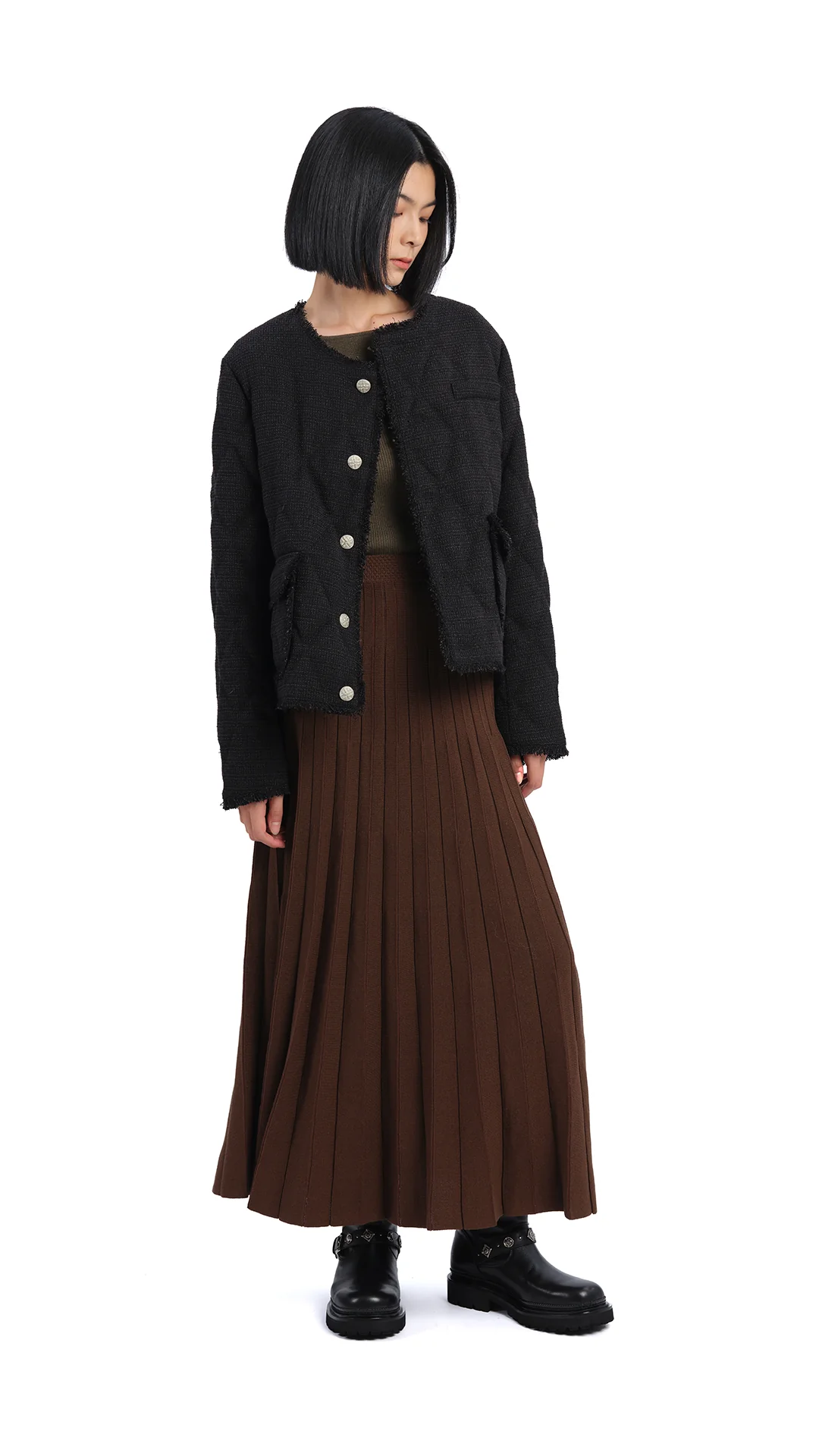 2-in-1 Wool Sweater - Umamrii