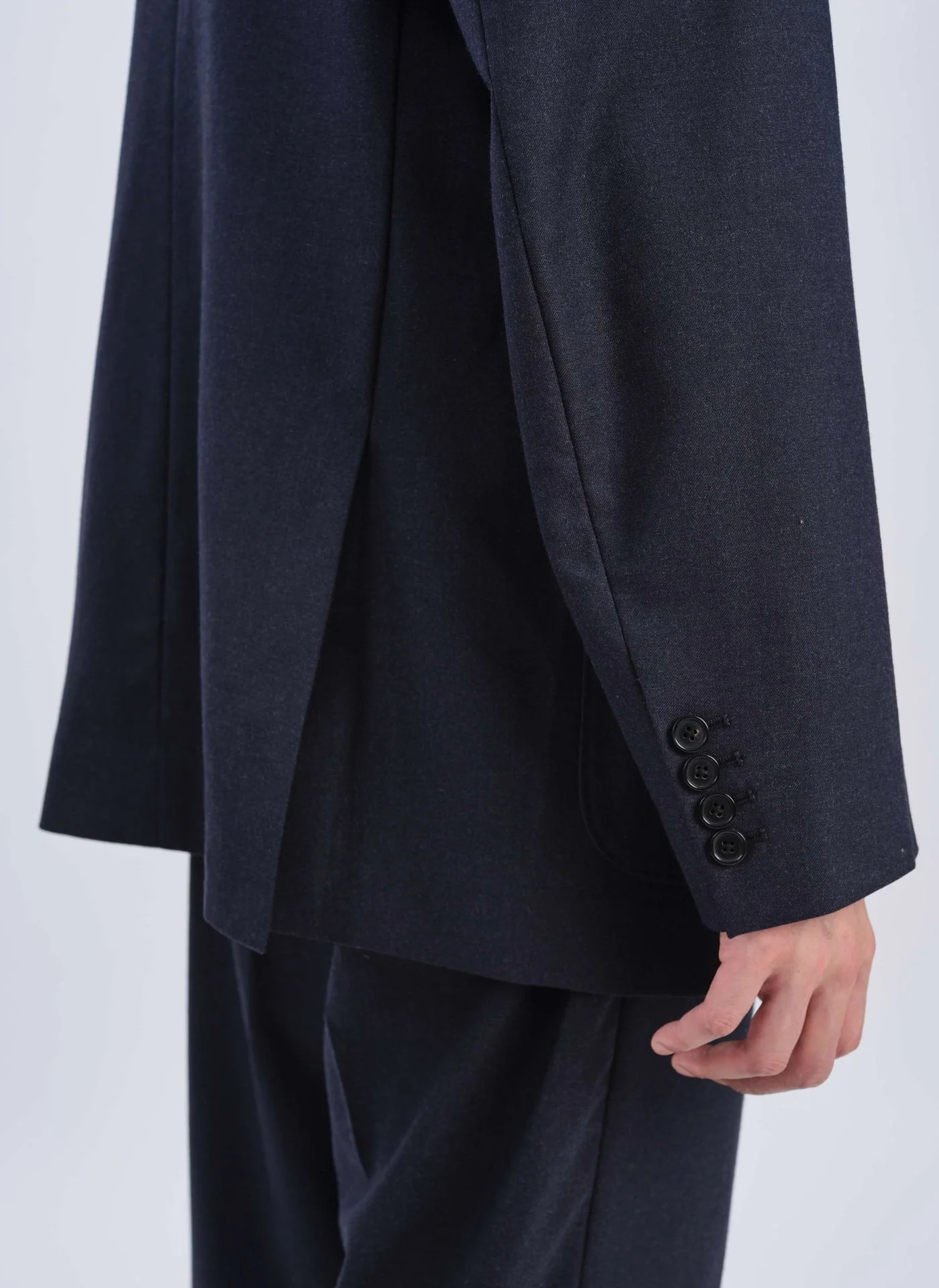 Cordura Combat Wool Full Constructed Single Breasted Suit Blazer - Umamrii