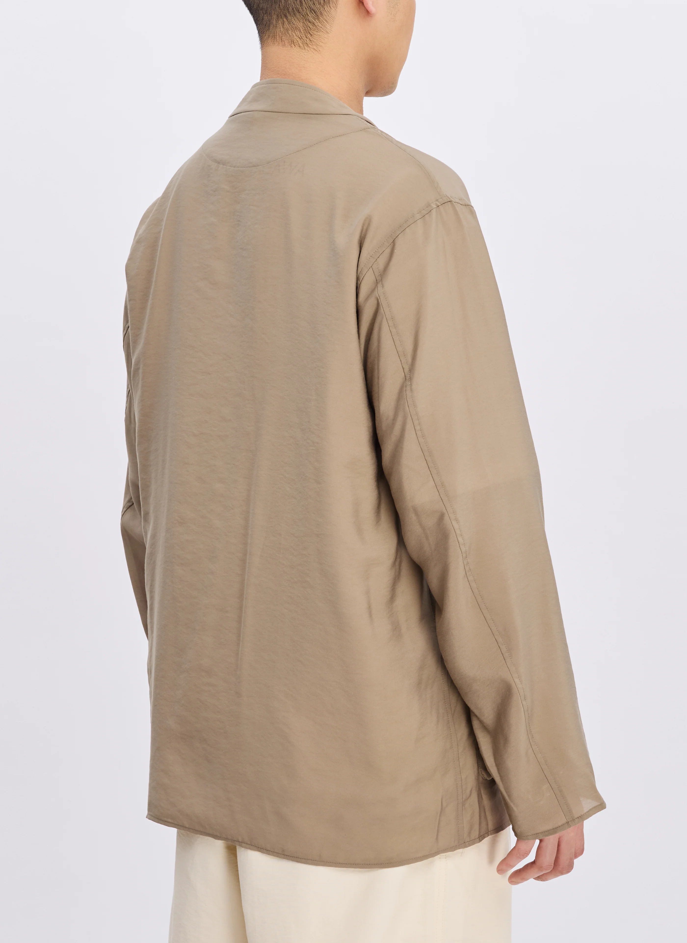 Lenzing Ecovero Air Collarless Blazer - Umamrii