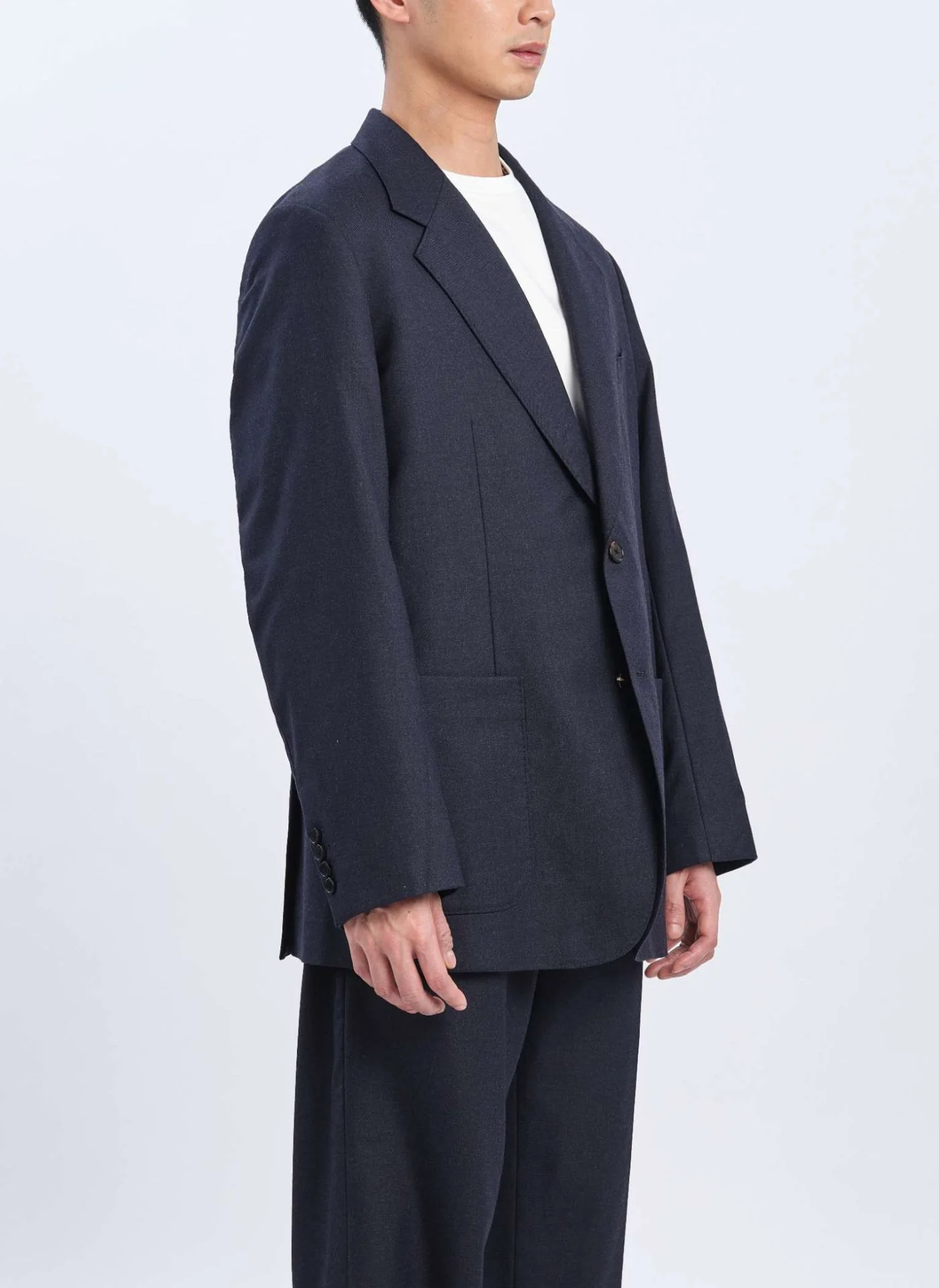 Cordura Combat Wool Full Constructed Single Breasted Suit Blazer - Umamrii