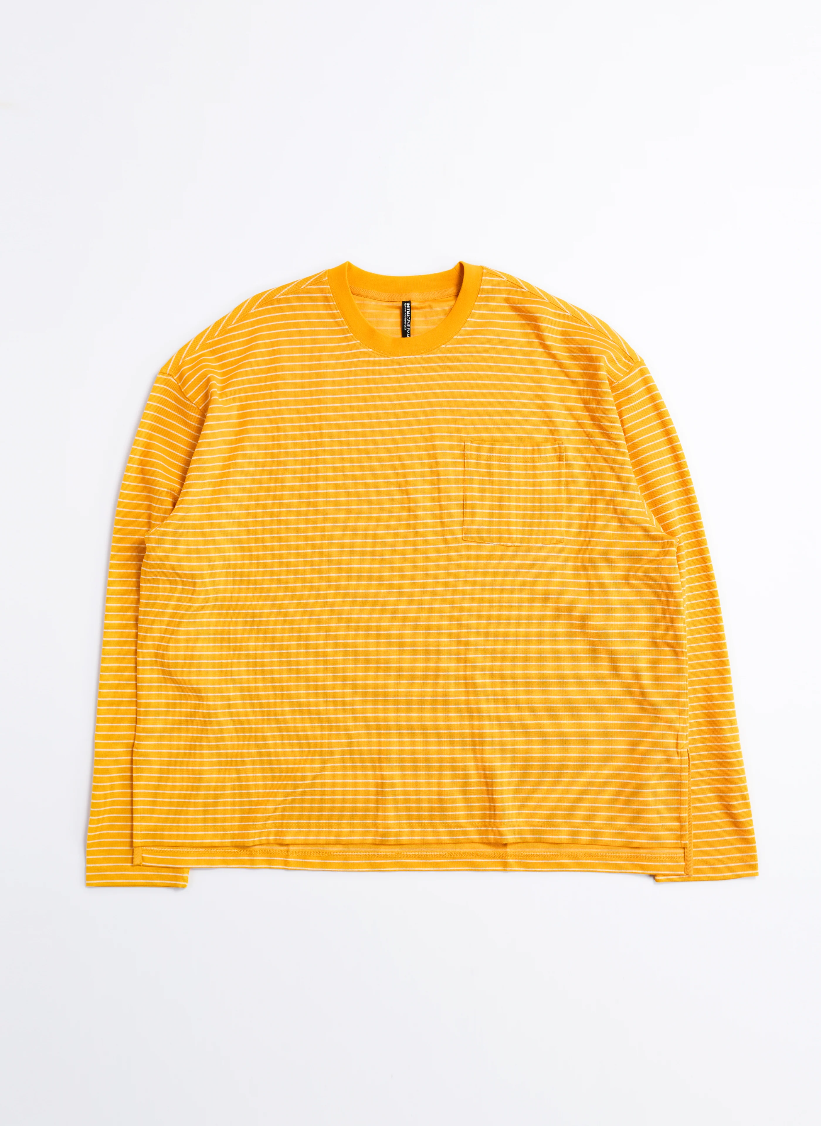 Jacquard Long Sleeves Border Top - Umamrii