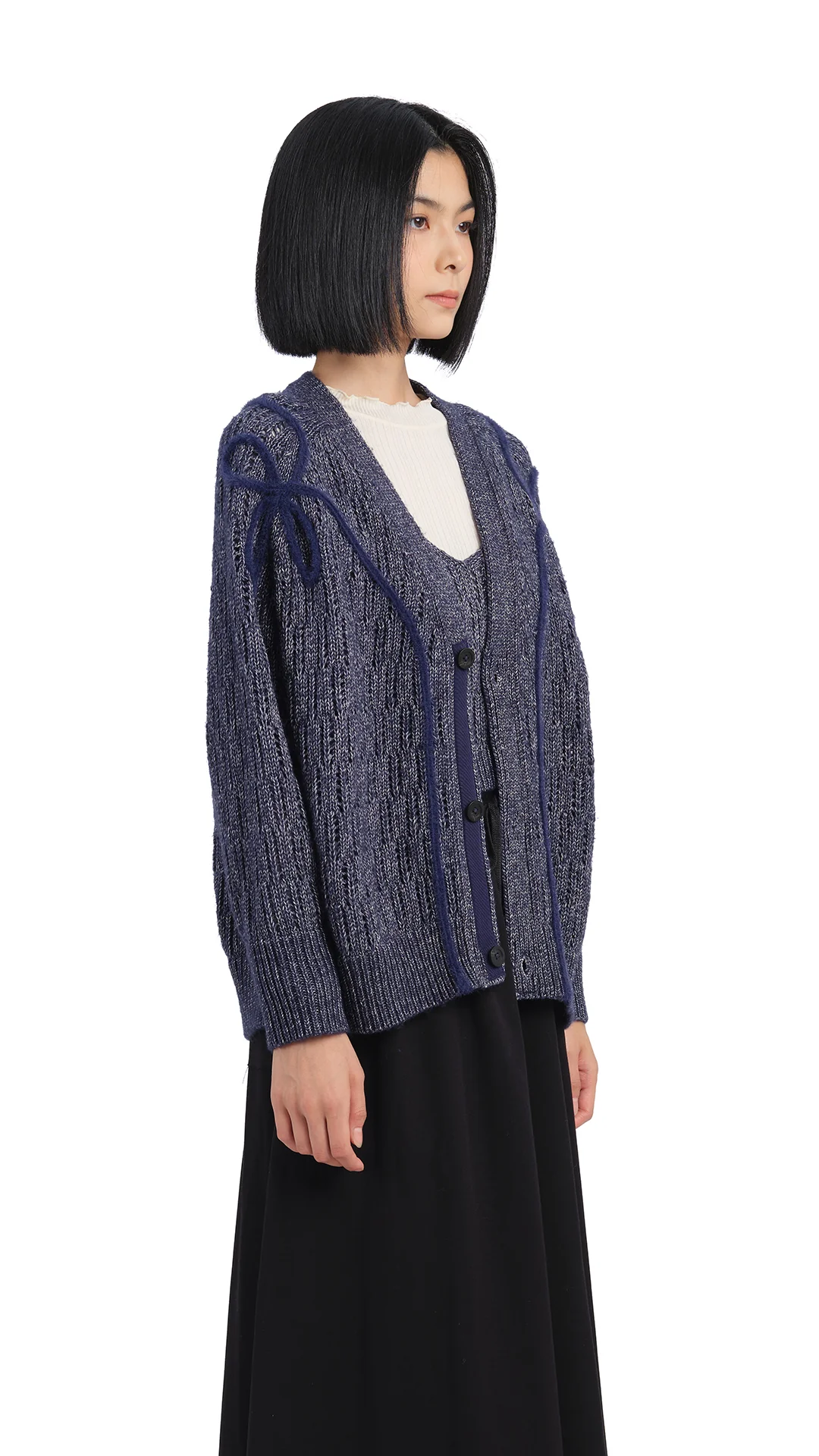 Textural Cardigan - Umamrii