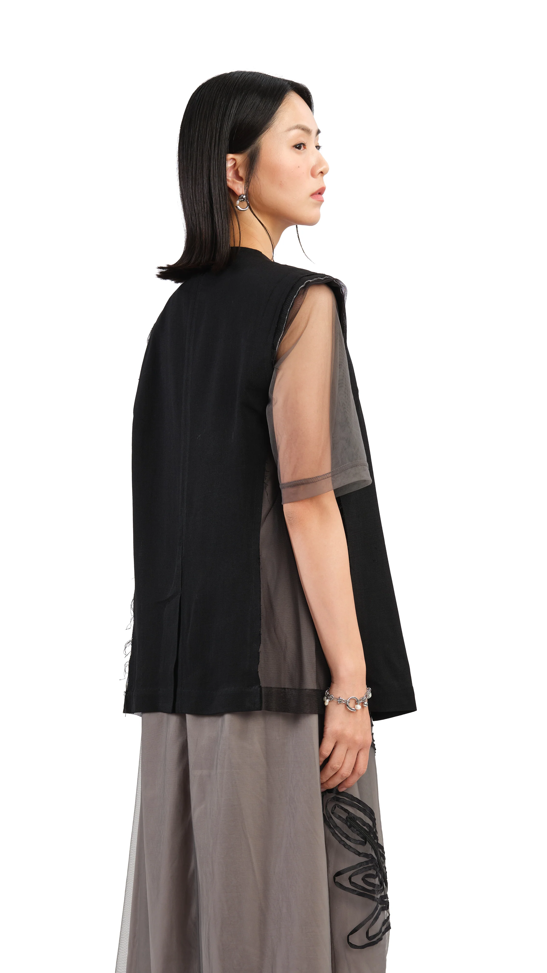 Mesh Waistcoat - Umamrii