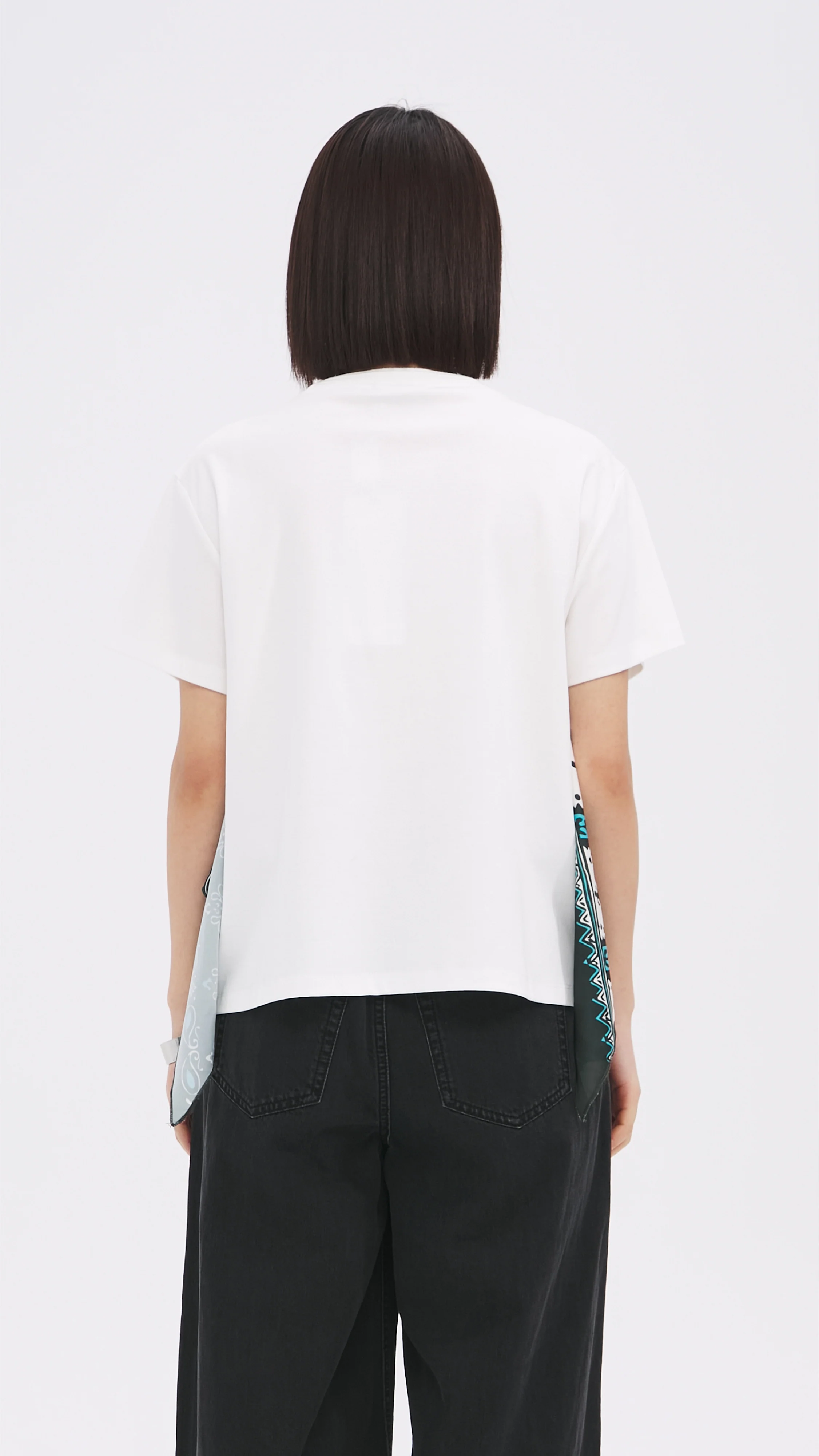 Scarf Print Tee - Umamrii