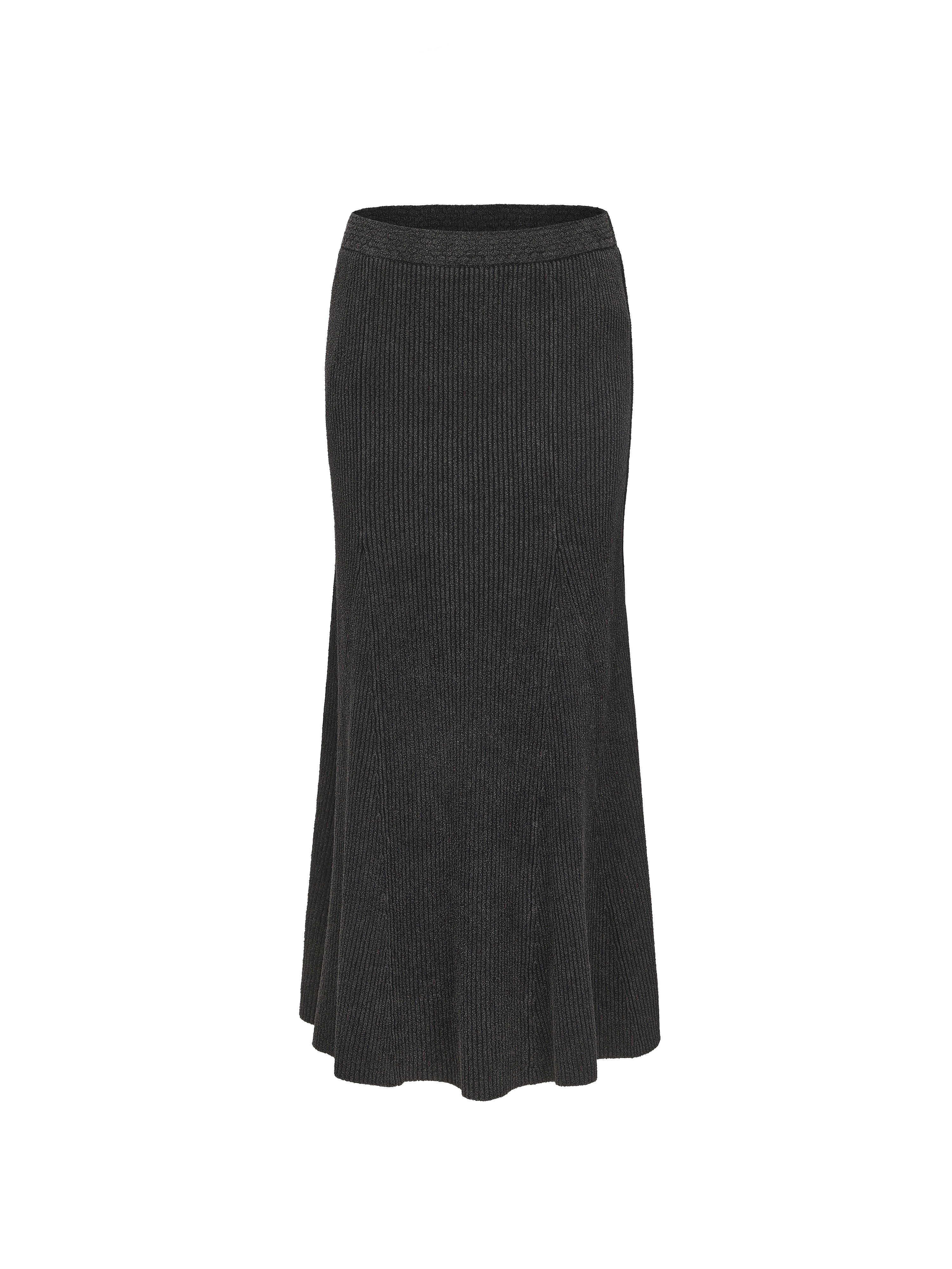 Soil Knit Fish Tail Skirt - Umamrii