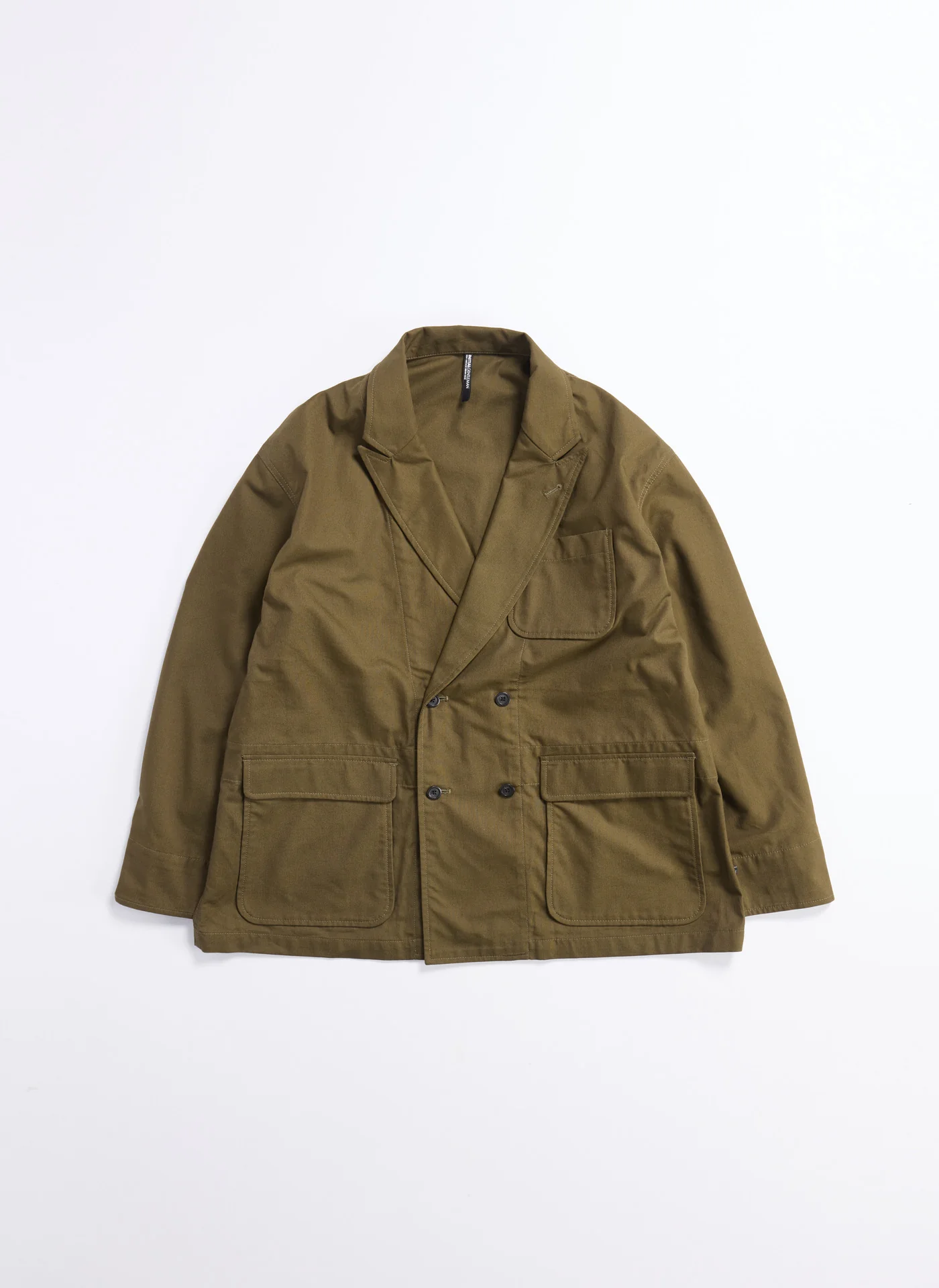 Cordura Canvas Soft Work Double Breasted Blazer - Umamrii