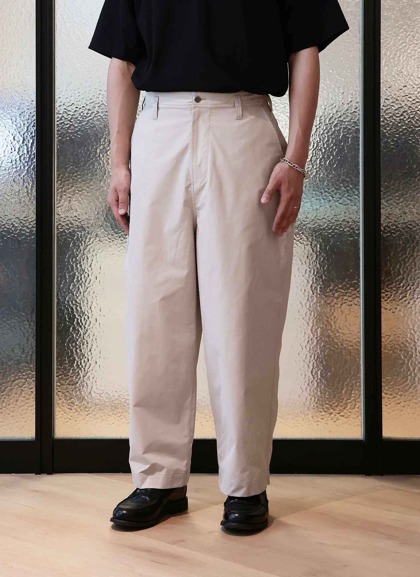 Lt. weight Cotton Touch  Solotex Full Length Wide Pants - Umamrii