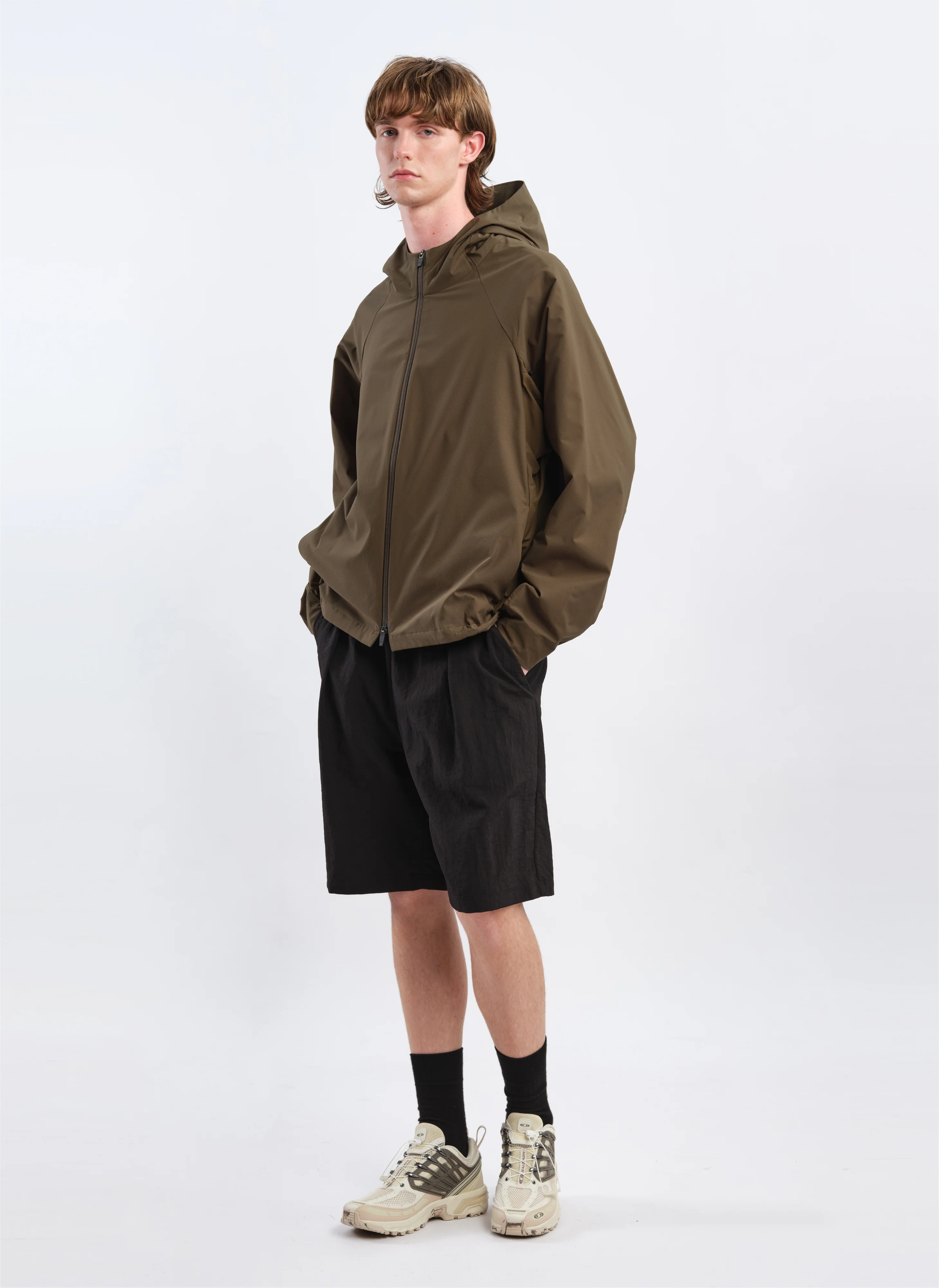 Business Pack Hooded Zipped Jacket - Umamrii