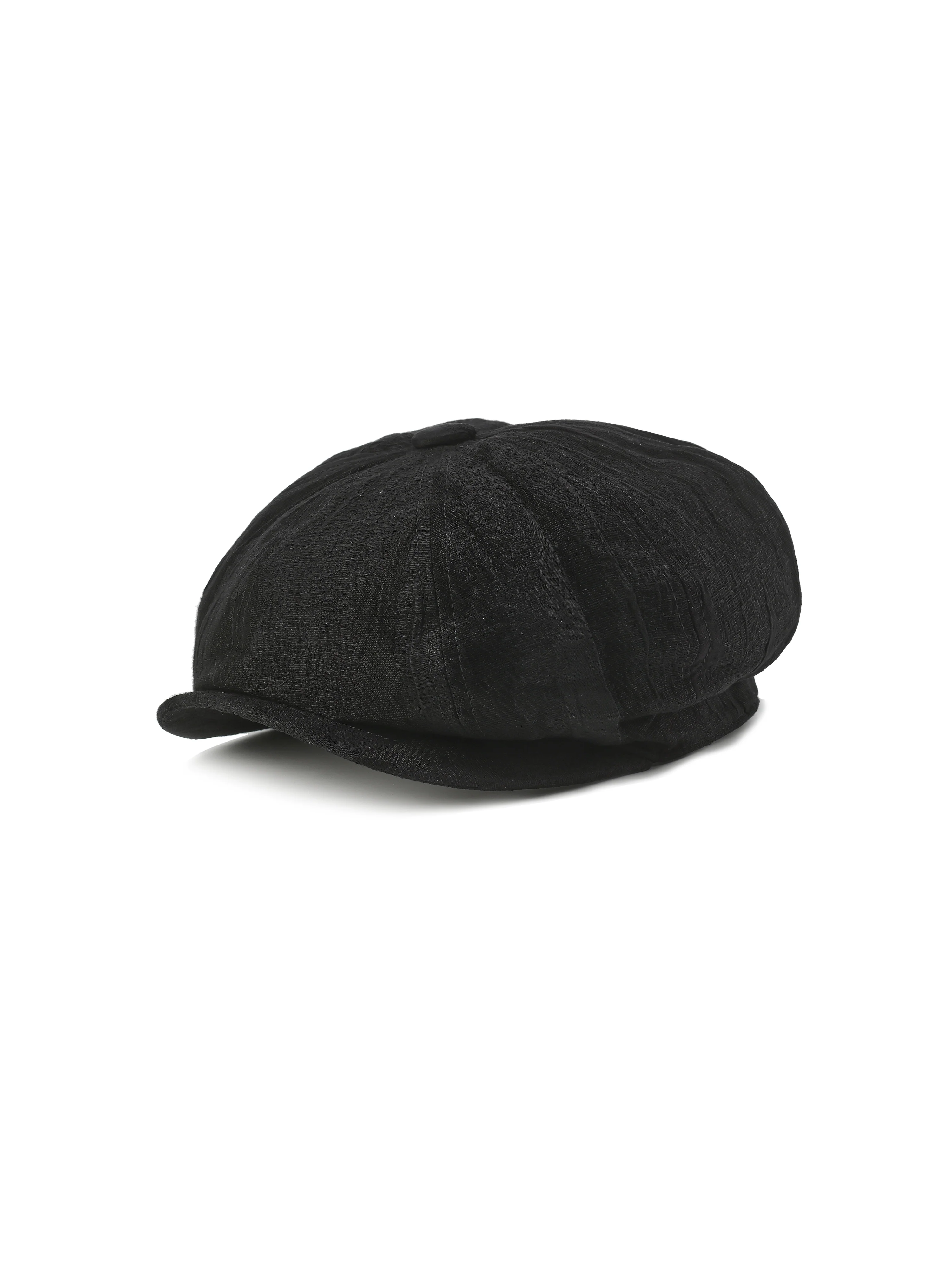 Textured Turtle Newsboy Cap - Umamrii