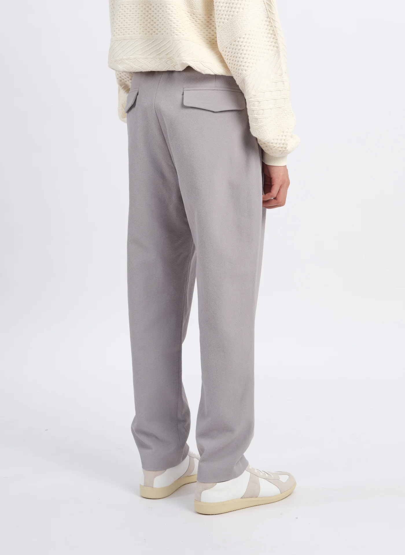 Solotex Garbardine (Work) Ankle Length Relax Tapered Pants [P-10] - Umamrii