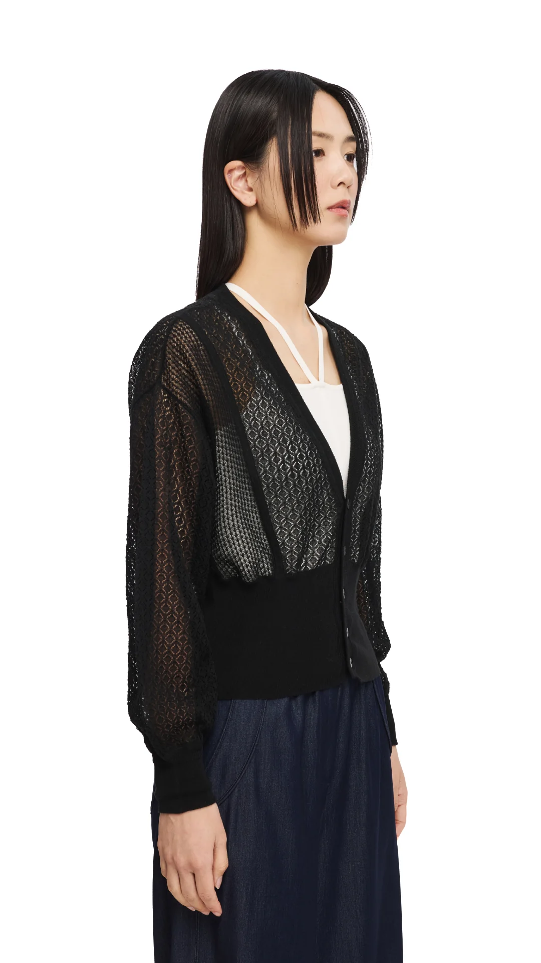 Lace Knit Cardigan - Umamrii