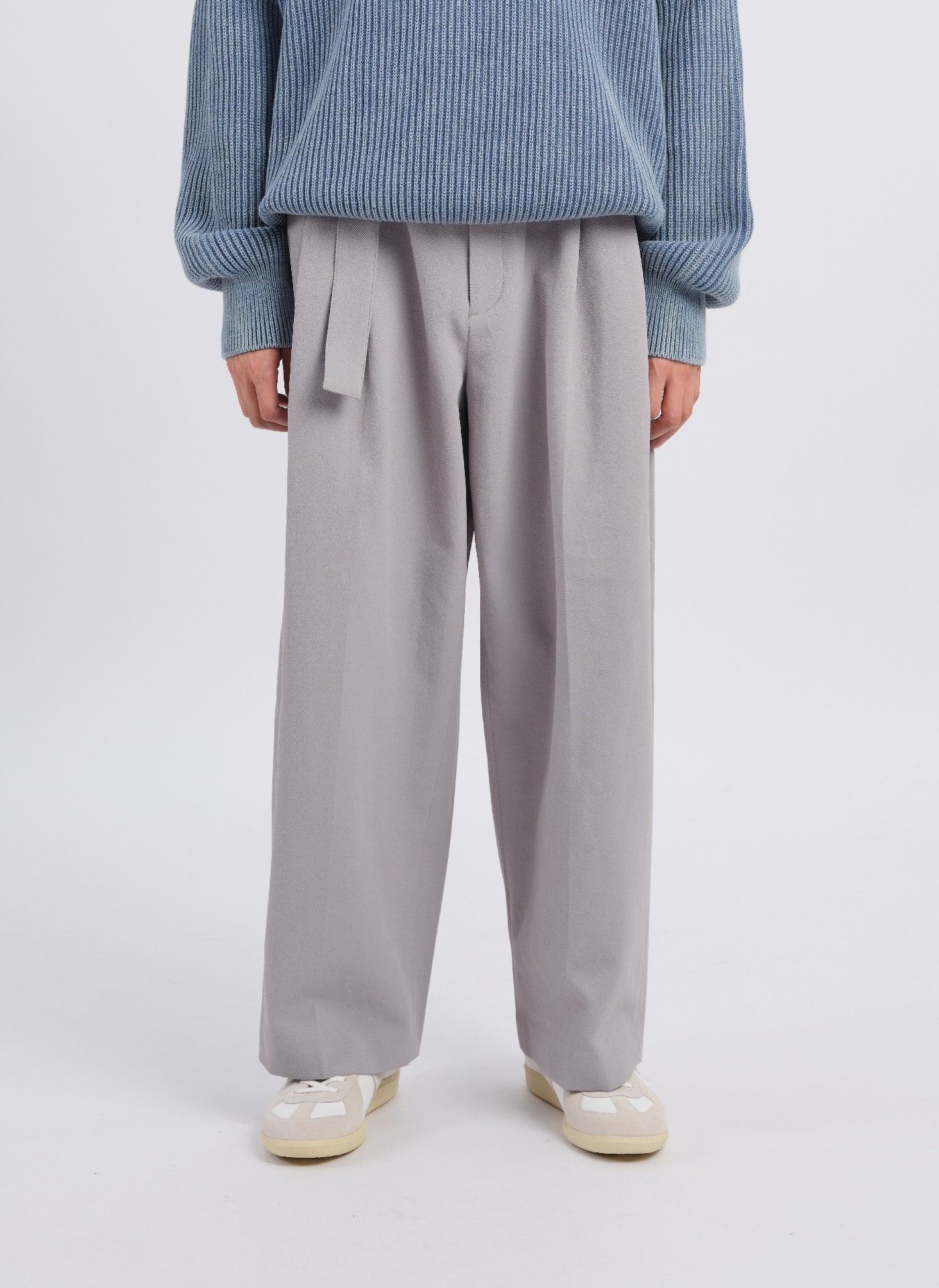 Solotex Garbardine (Work) Pleated WidePants (P-17) - Umamrii