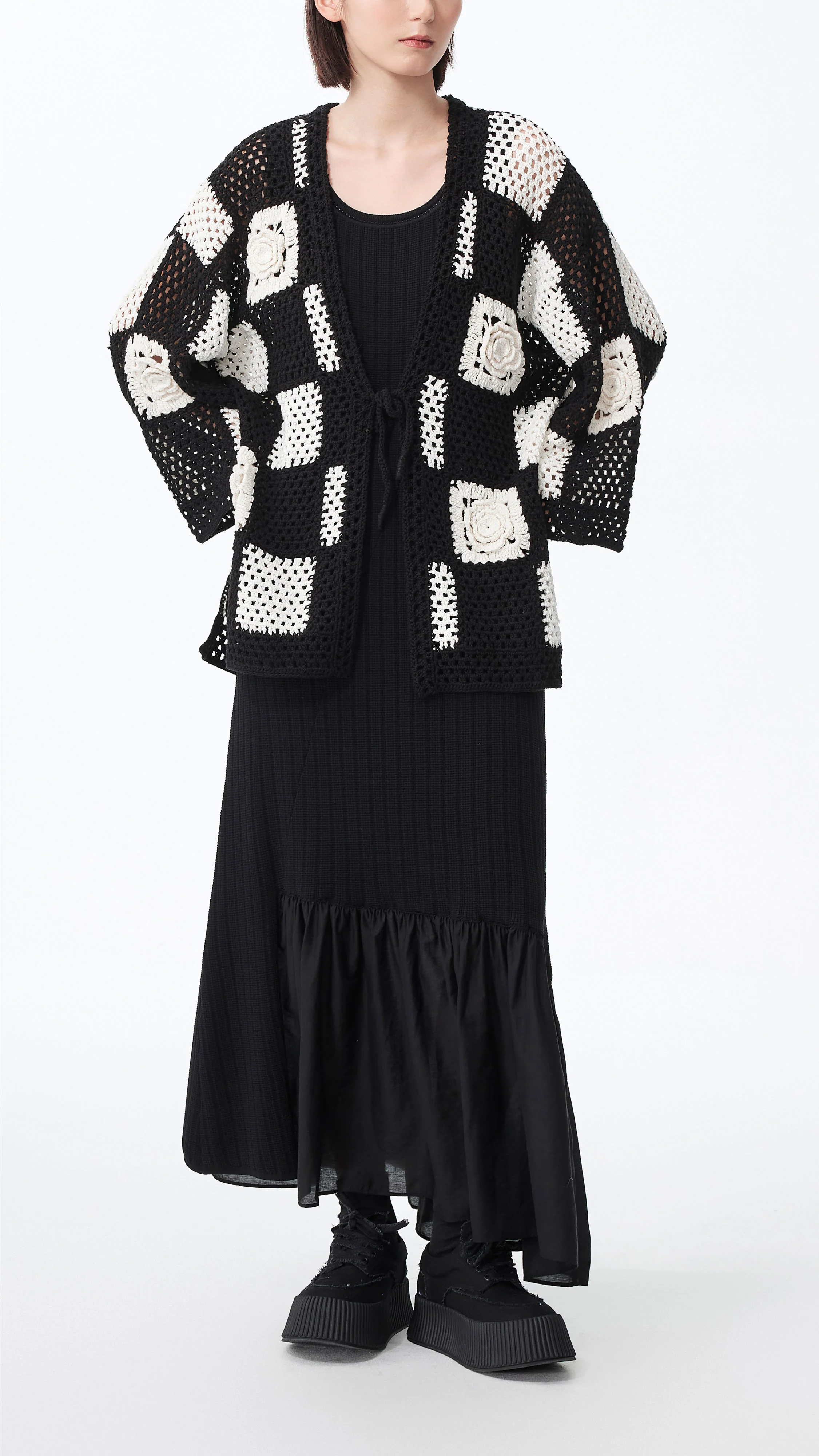 3D Crochet Cardigan - Umamrii