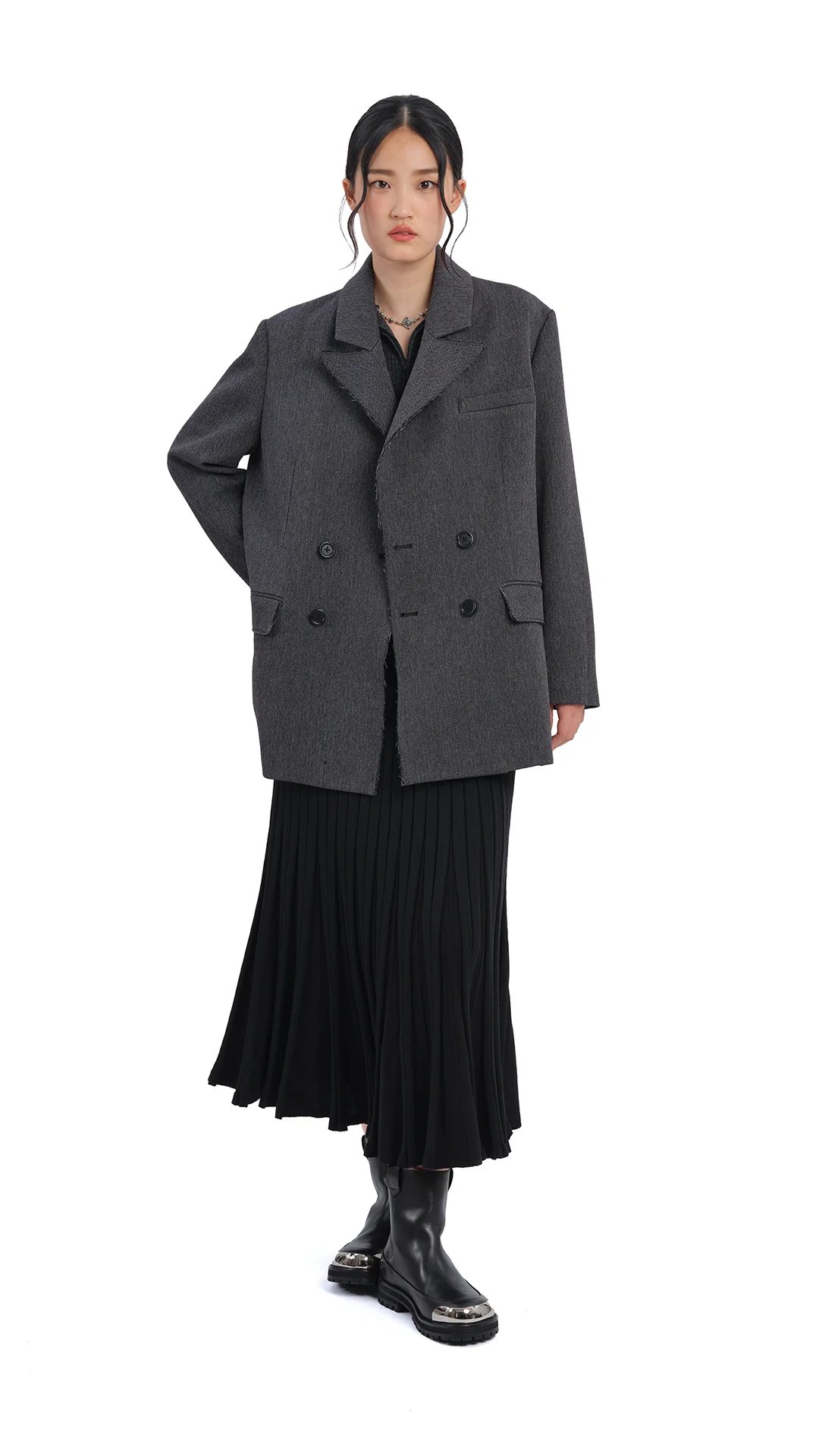 Knitted Flare Skirt - Umamrii