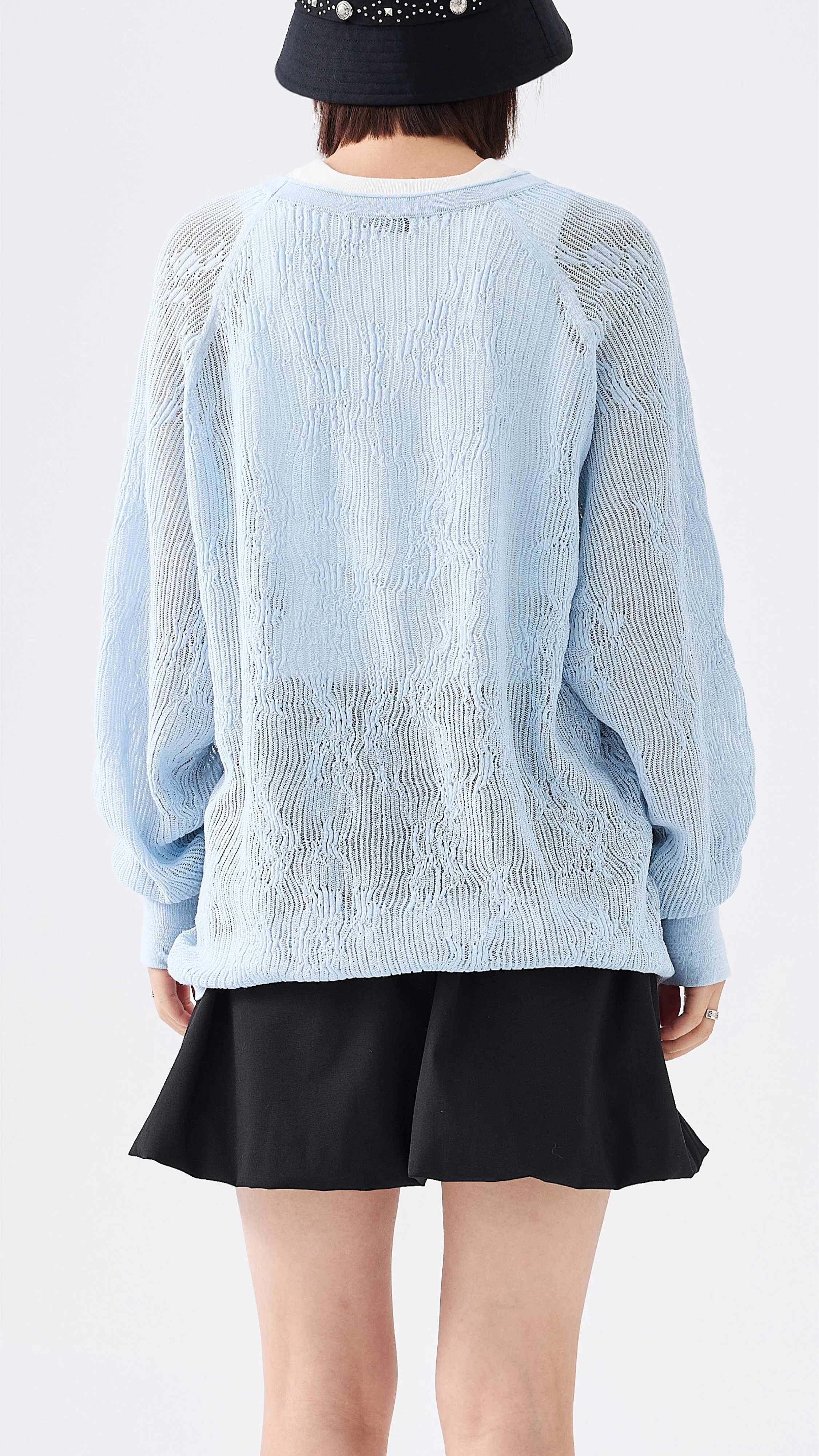 Fancy Knit Pullover - Umamrii
