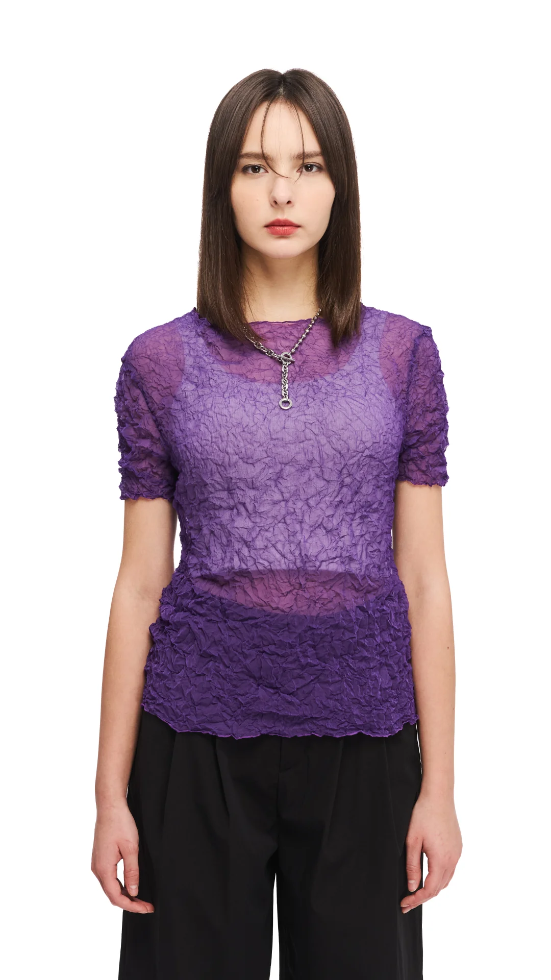 Crinkle Pleat Top - Umamrii