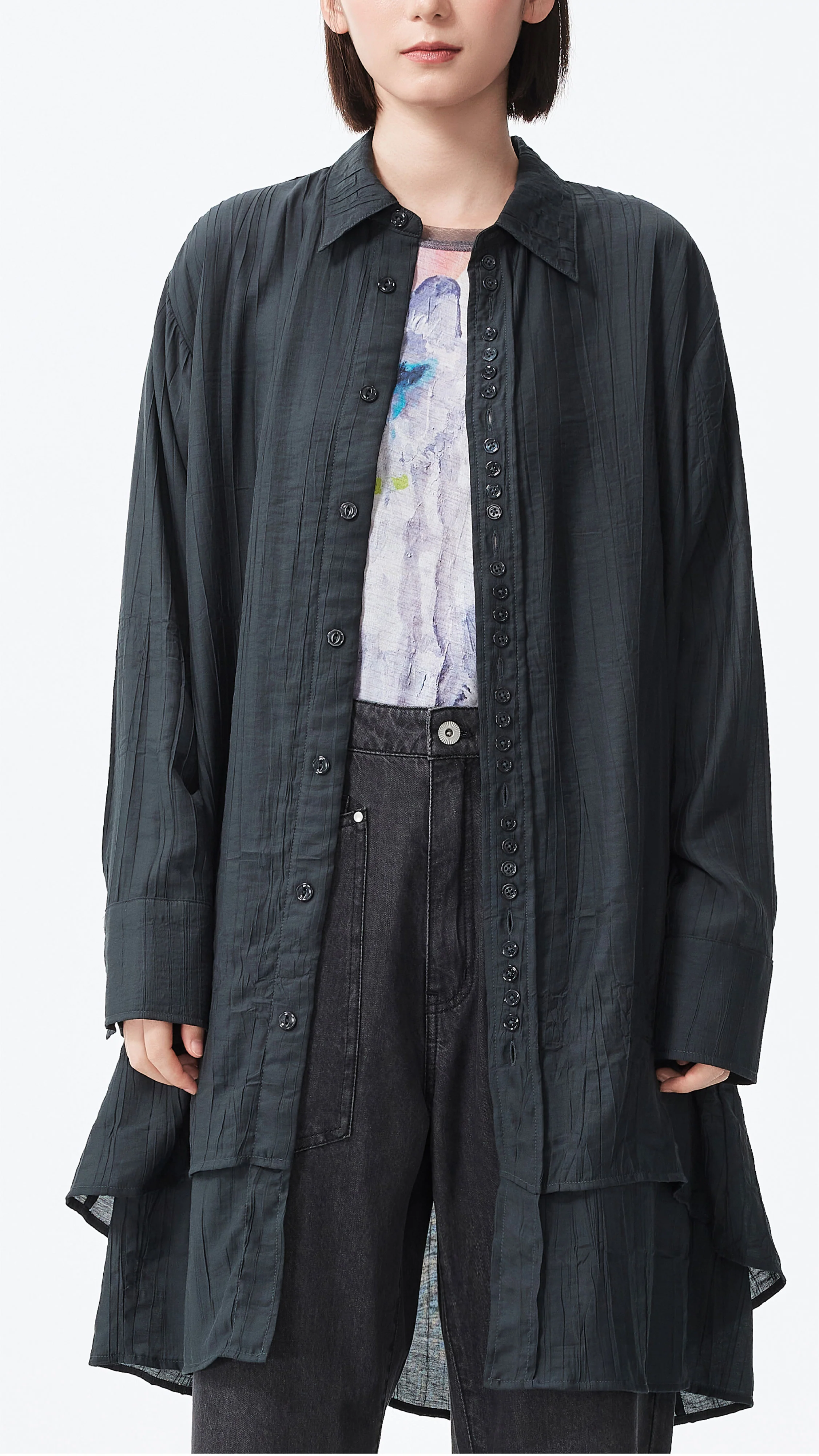 Crinkle Shirt - Umamrii