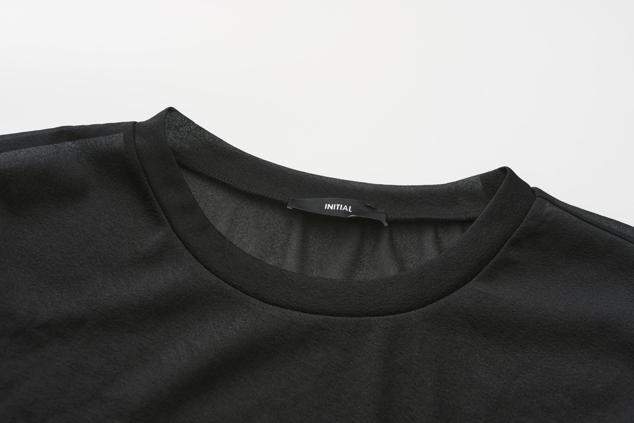 Mock-neck Sheer Top - Umamrii