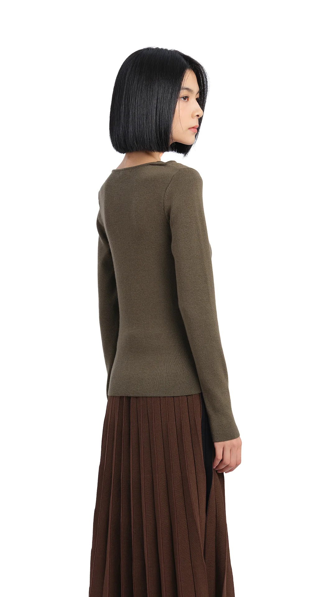 2-in-1 Wool Sweater - Umamrii