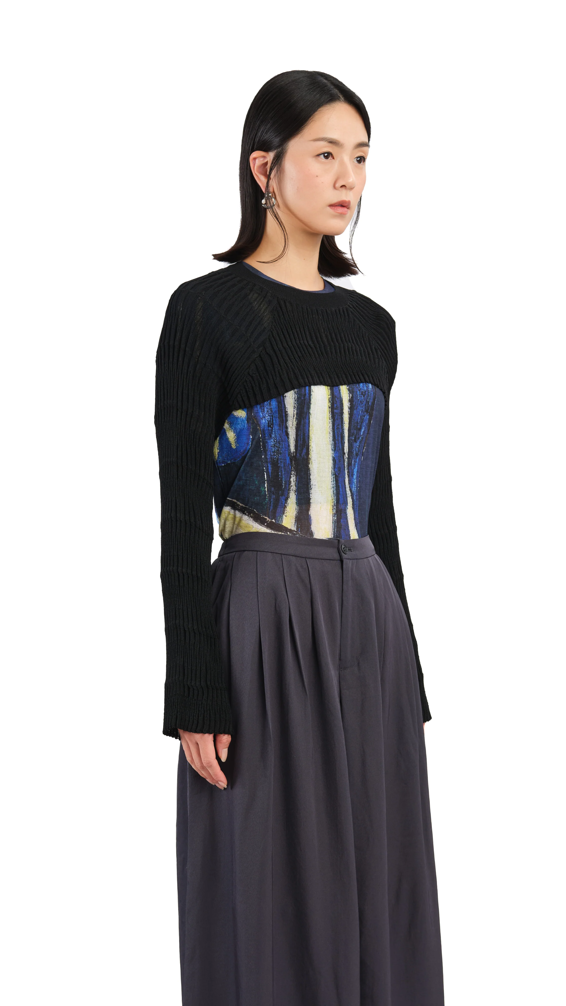 Cropped Sweater - Umamrii