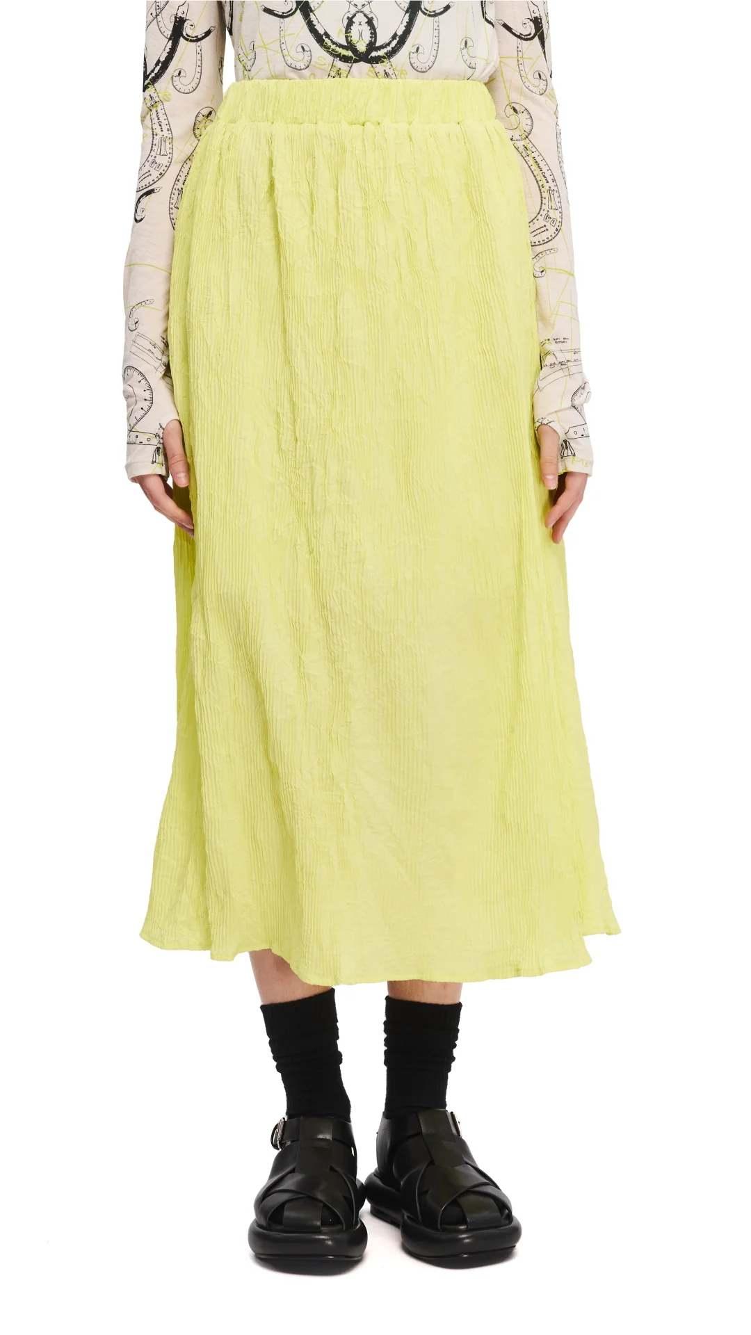 Pleated Skirt - Umamrii