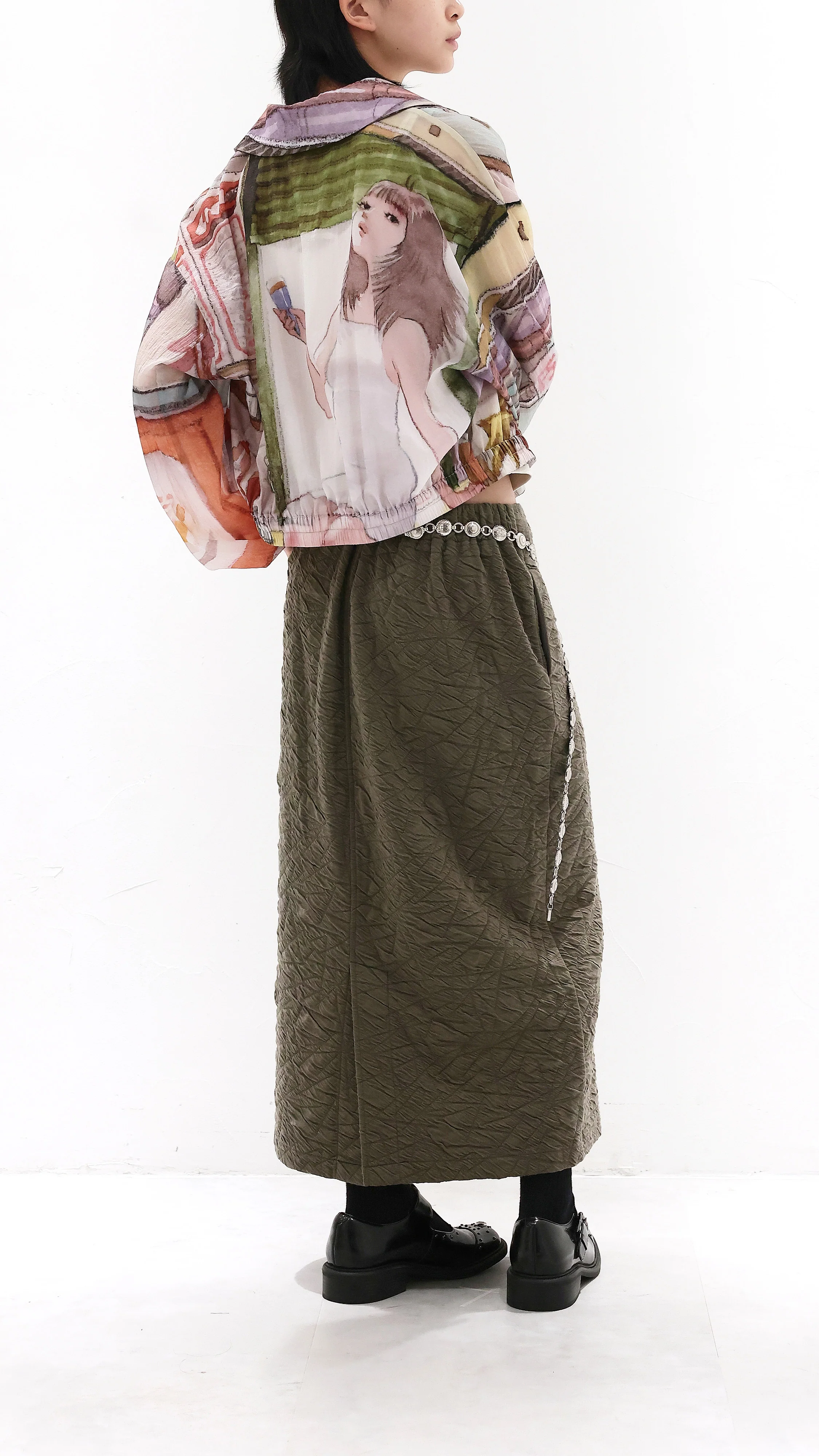 INITIAL x Little Thunder Pattern Work Jacket - Umamrii