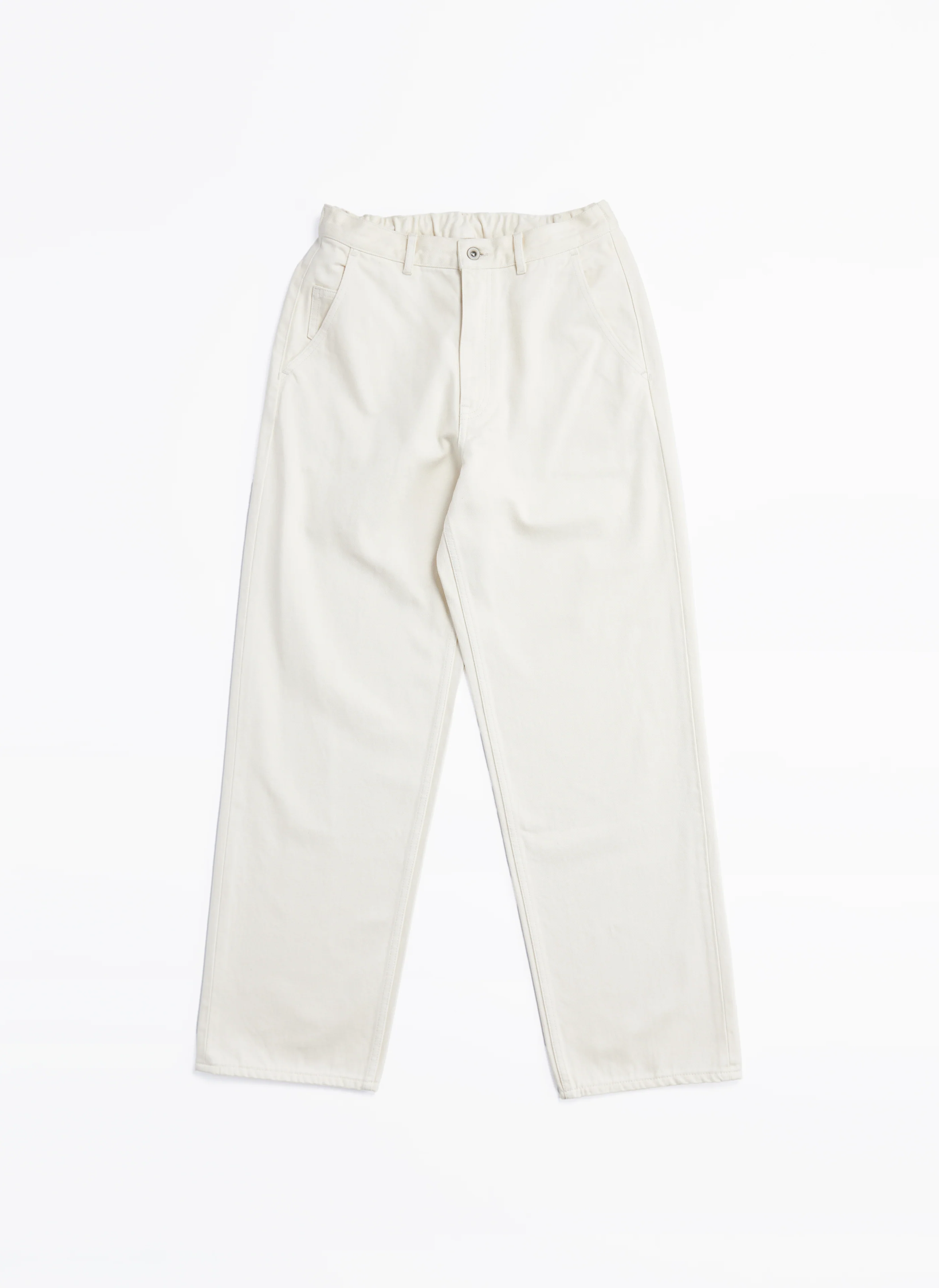 15oz Cotton Denim Worker Jeans - Umamrii